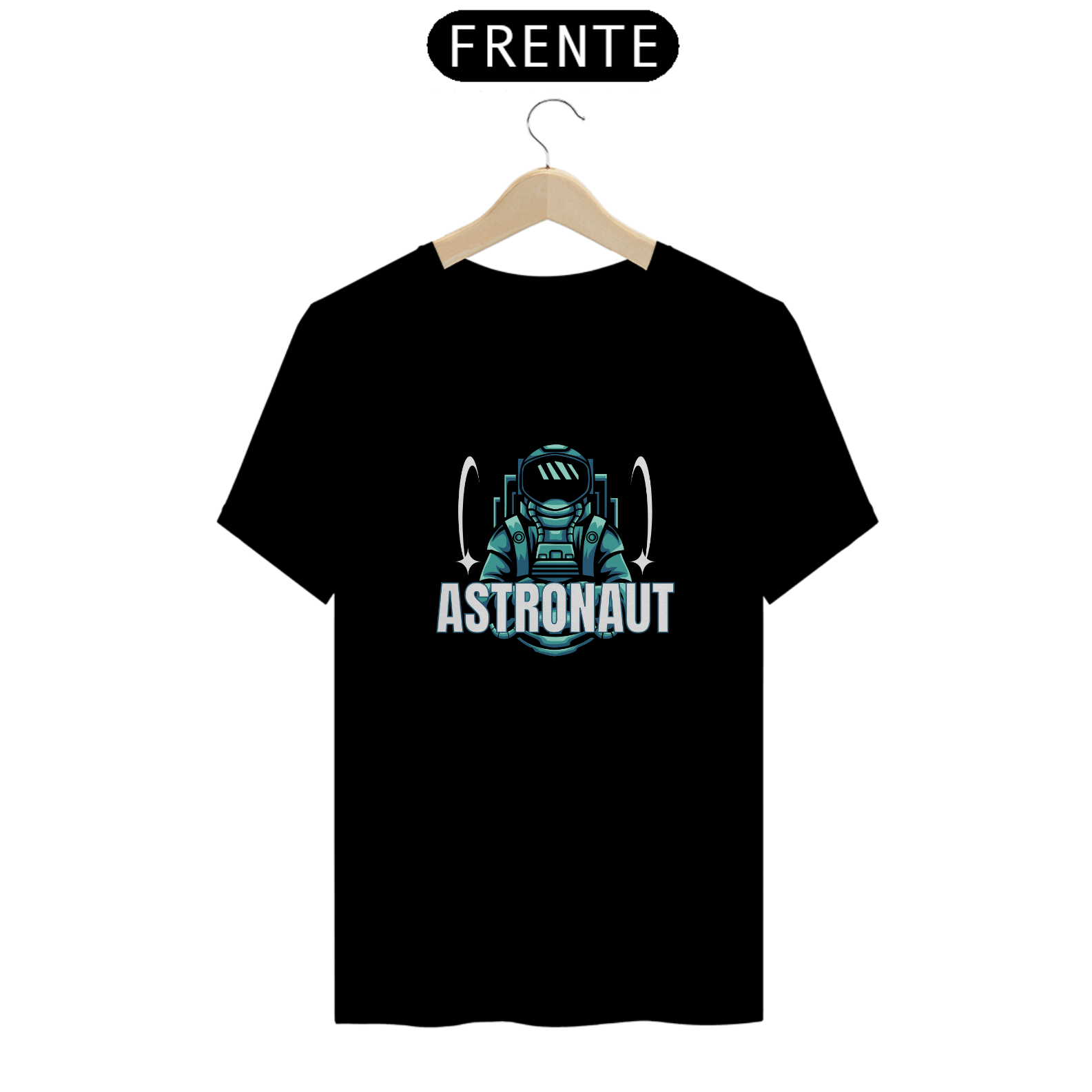 T-shirt unissex astronauta 
