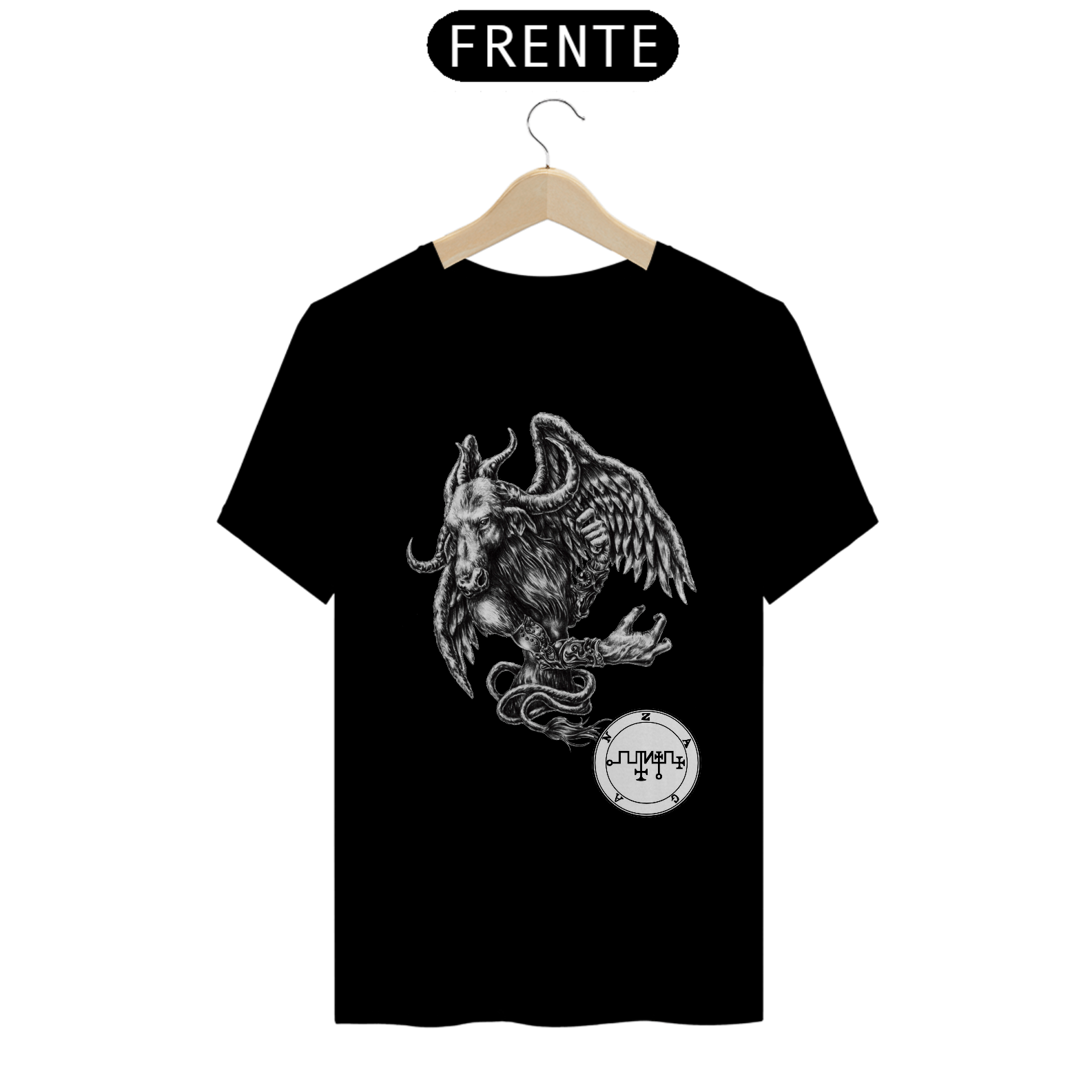 Nome do produto: Camiseta Ars Goetia Zagan