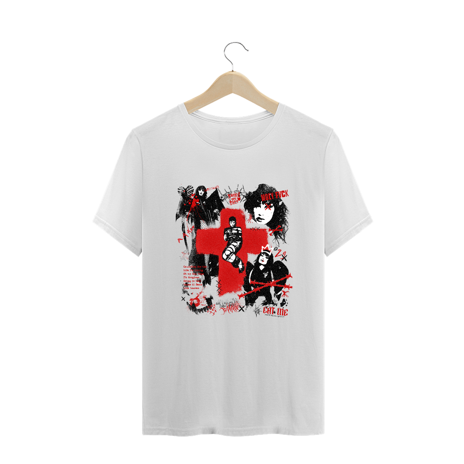 CAMISETA PLUS SIZE DEMI LOVATO | HOLY FVCK