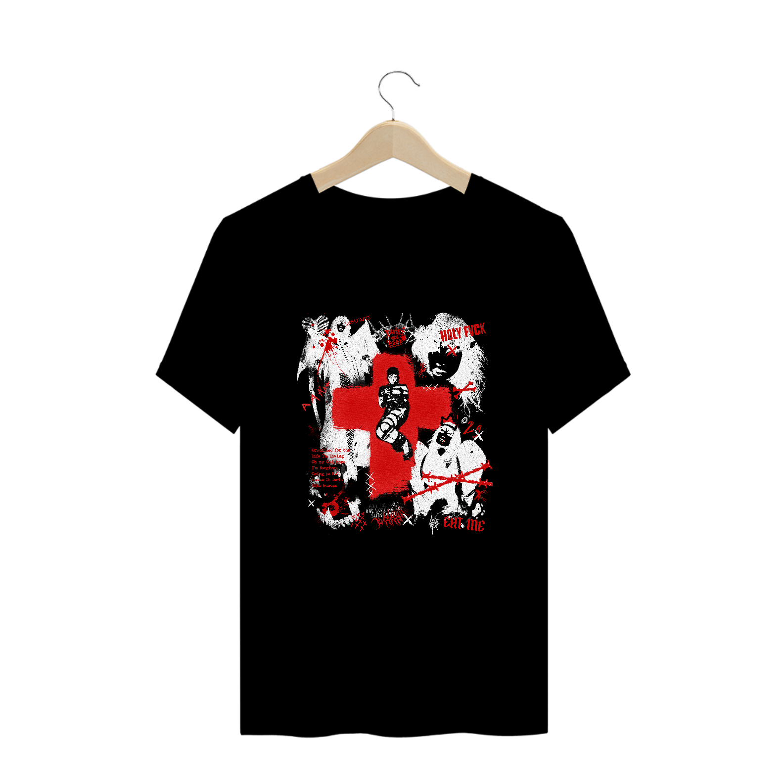 Nome do produto: CAMISETA  PLUS SIZE DEMI LOVATO | HOLY FVCK