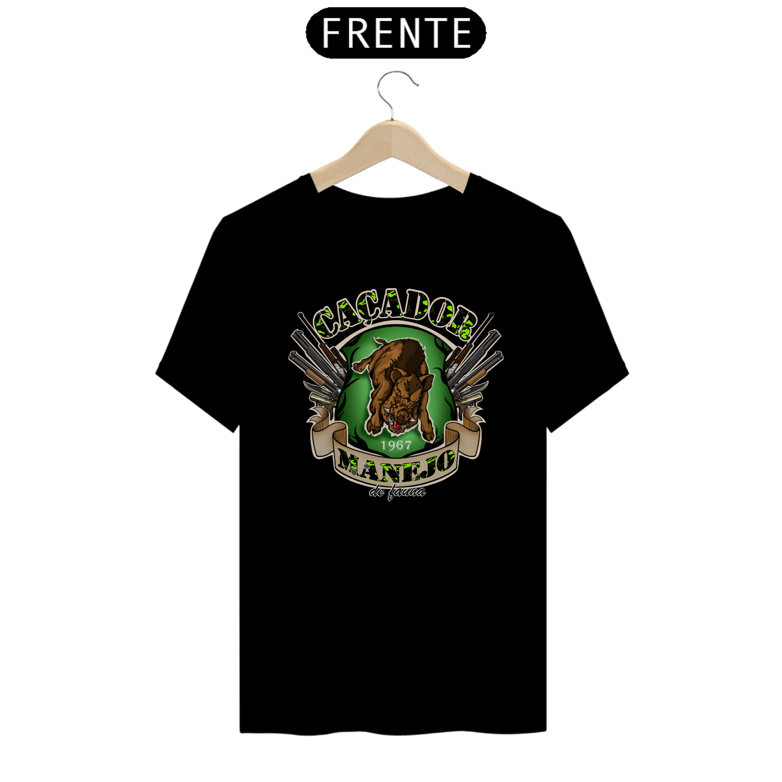 Caçador - camiseta
