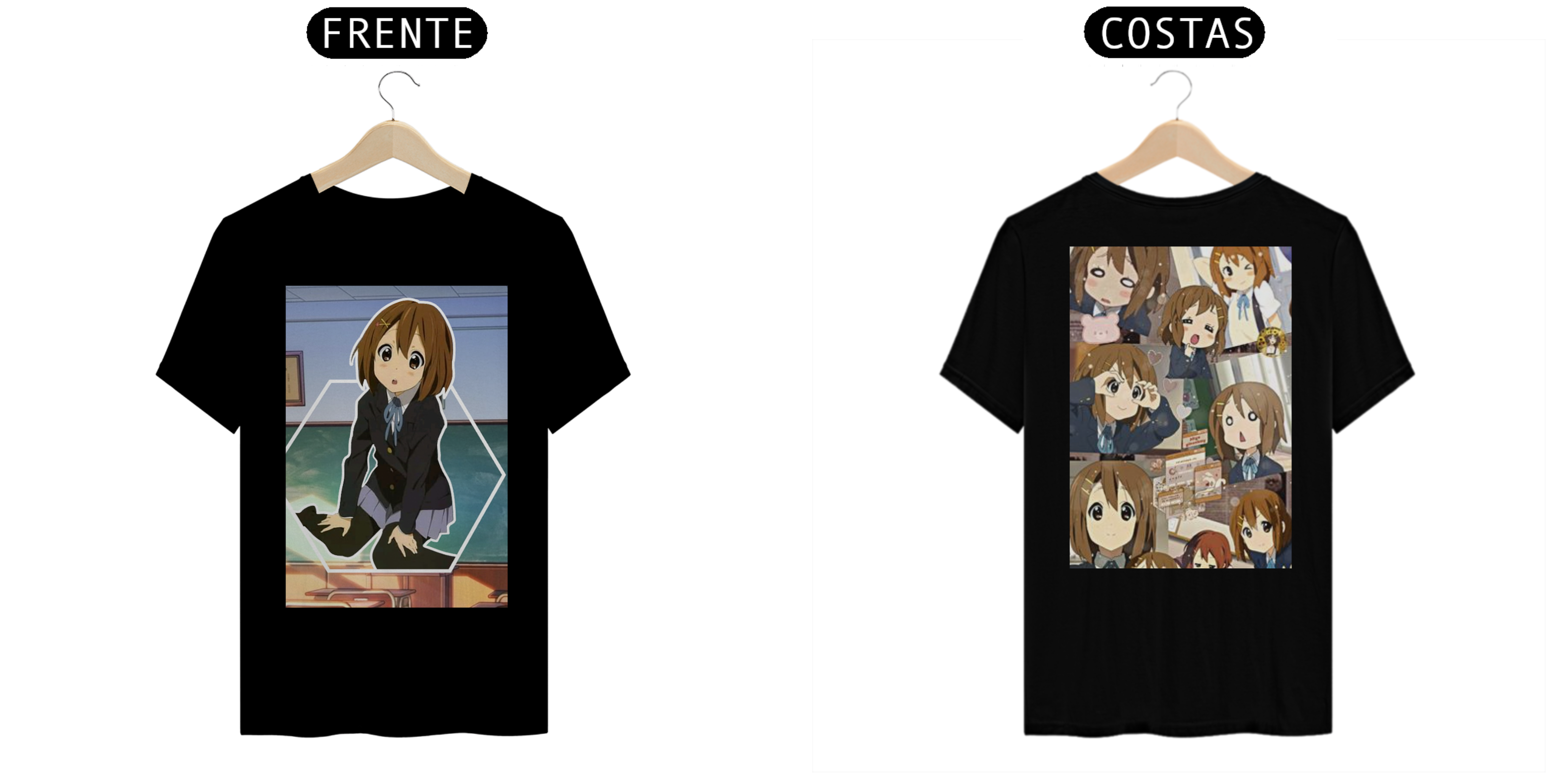 Nome do produto  Camiseta yui hirasawa
