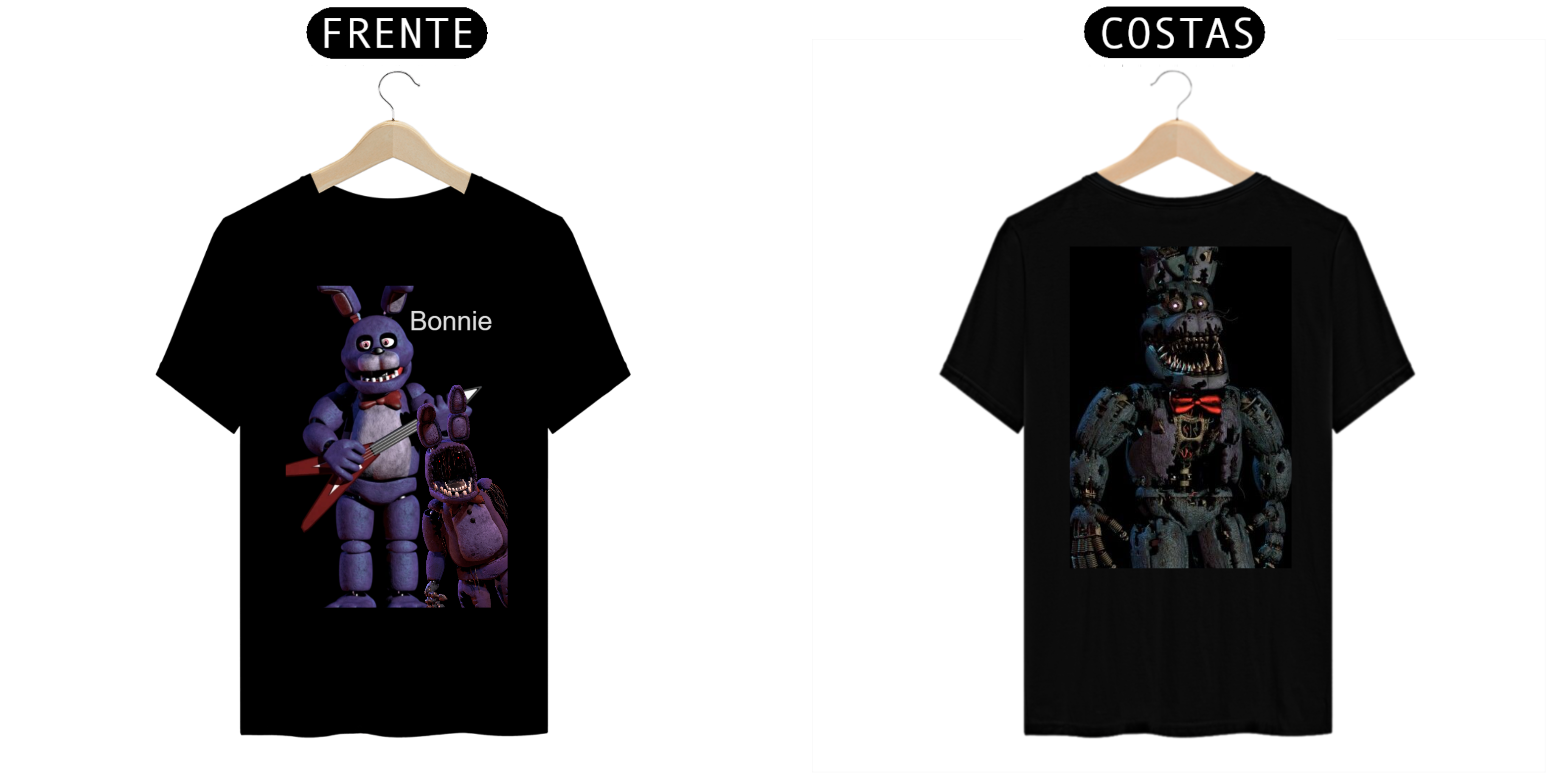 Nome do produto  Bonnie camiseta Fnaf