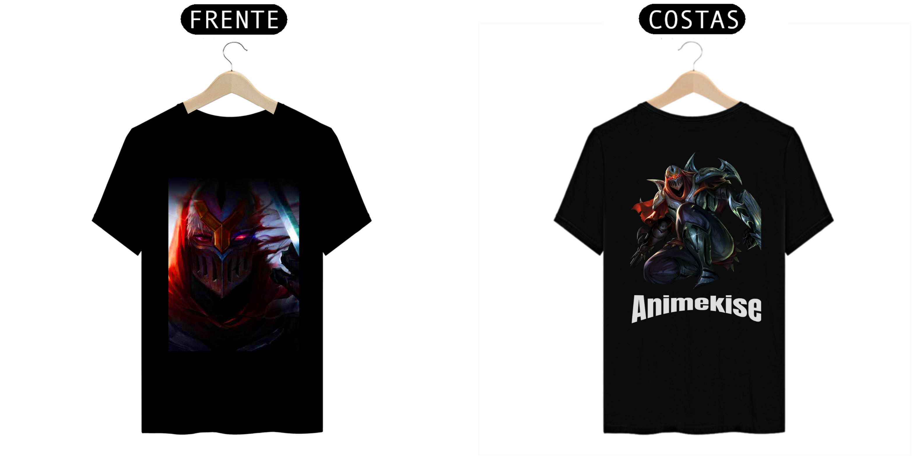 Nome do produto  Zed camiseta