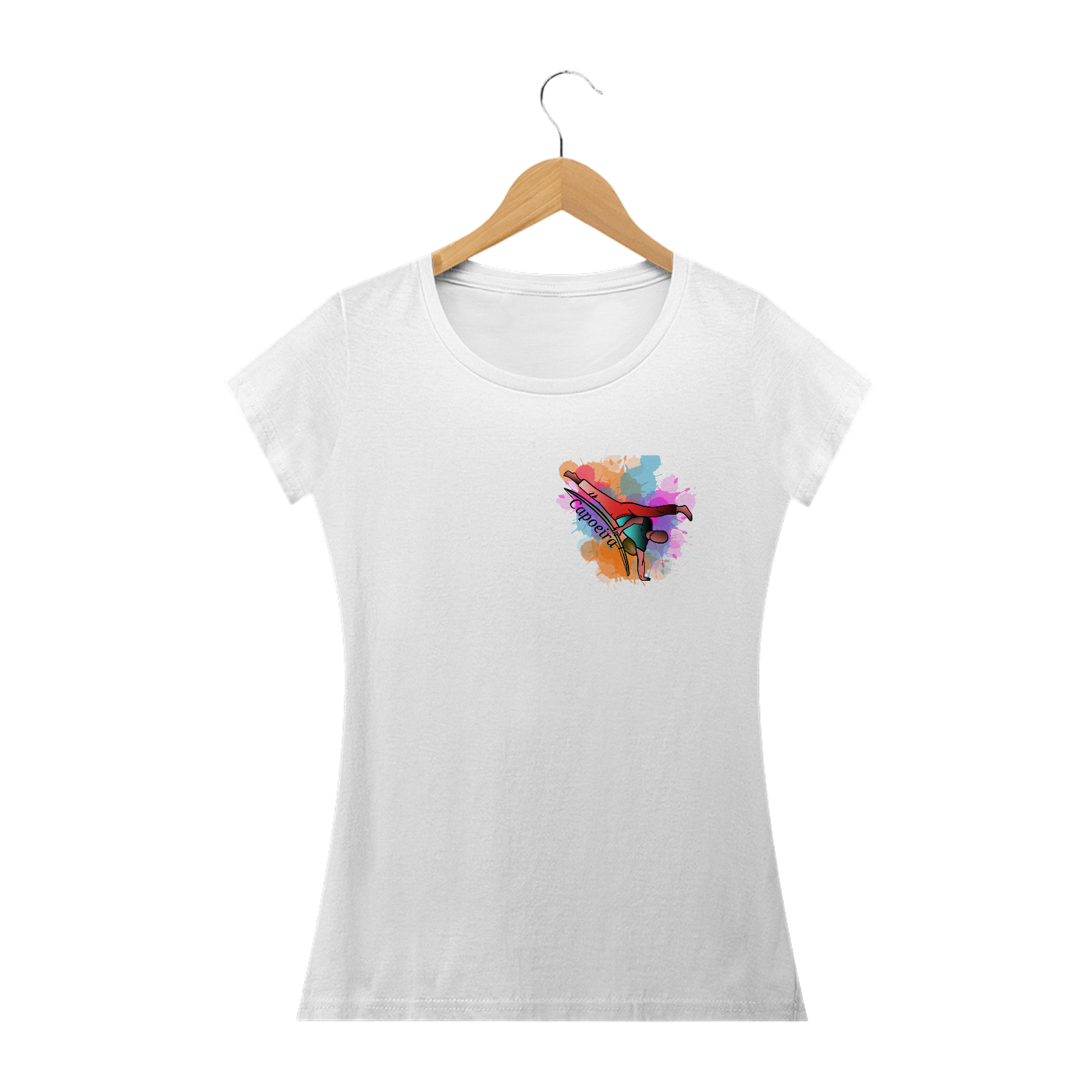 Nome do produto  Camiseta E-Capoeira (Bico de papagaio)