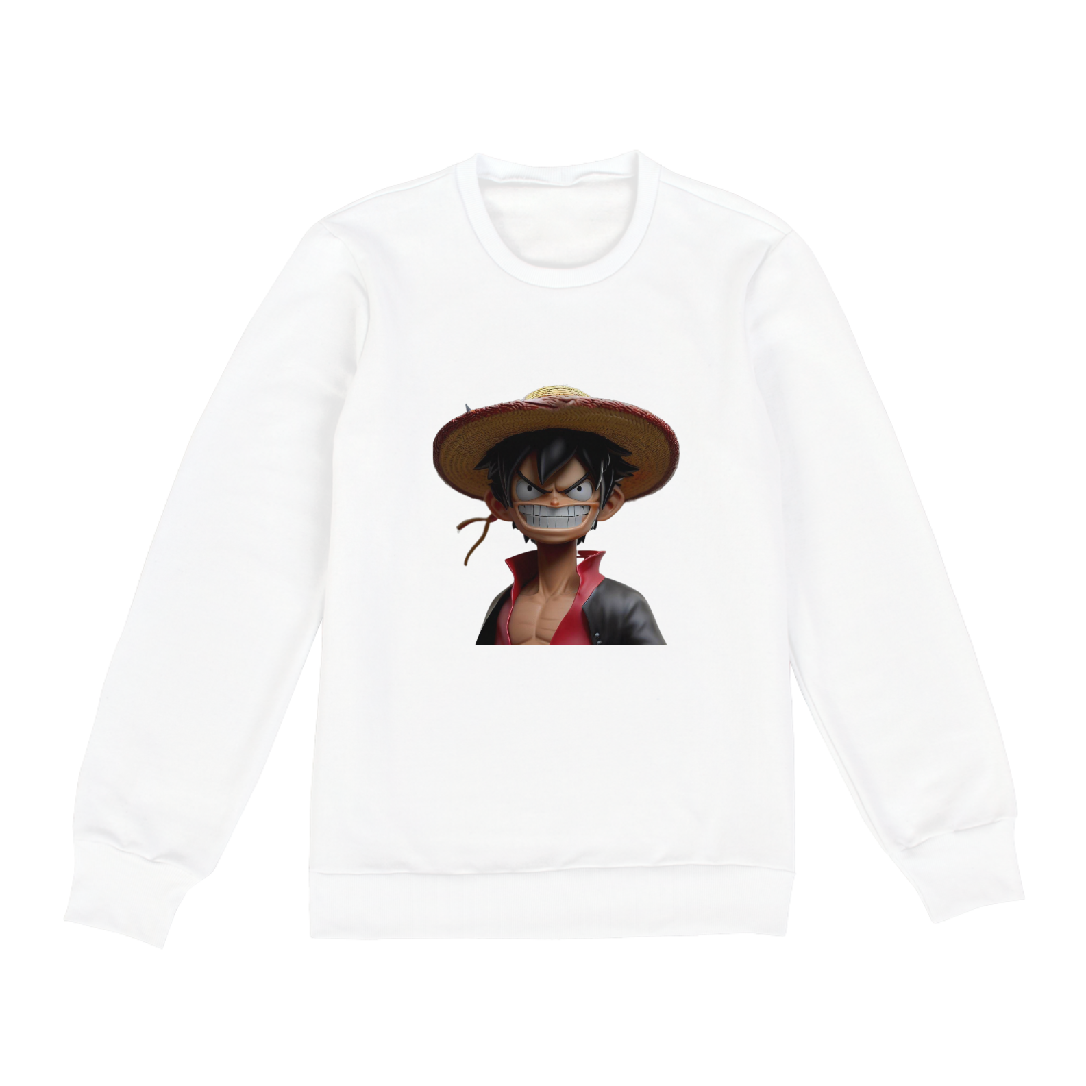 Nome do produto  Camisa manga comprida do luffy 