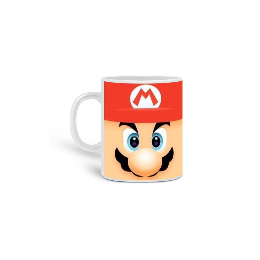 Caneca super mario e luigi 