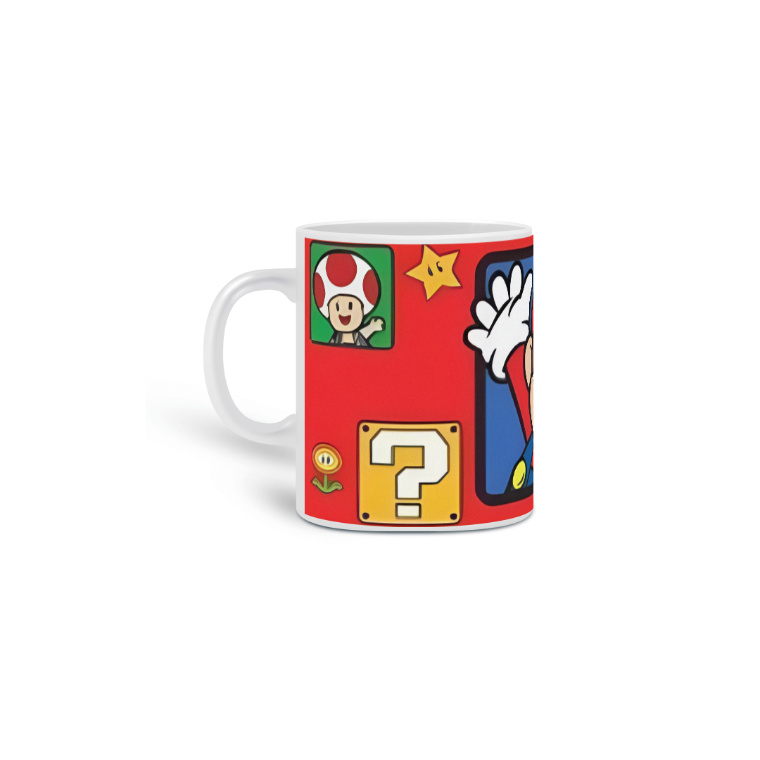 Caneca duo do mario