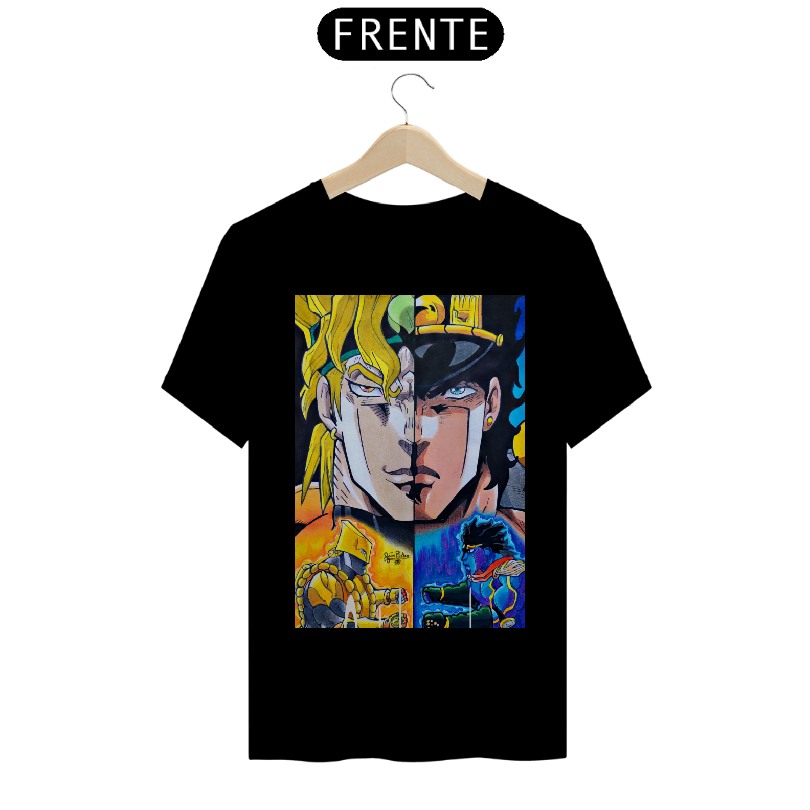 Nome do produto: Camiseta de jojo bizarre 