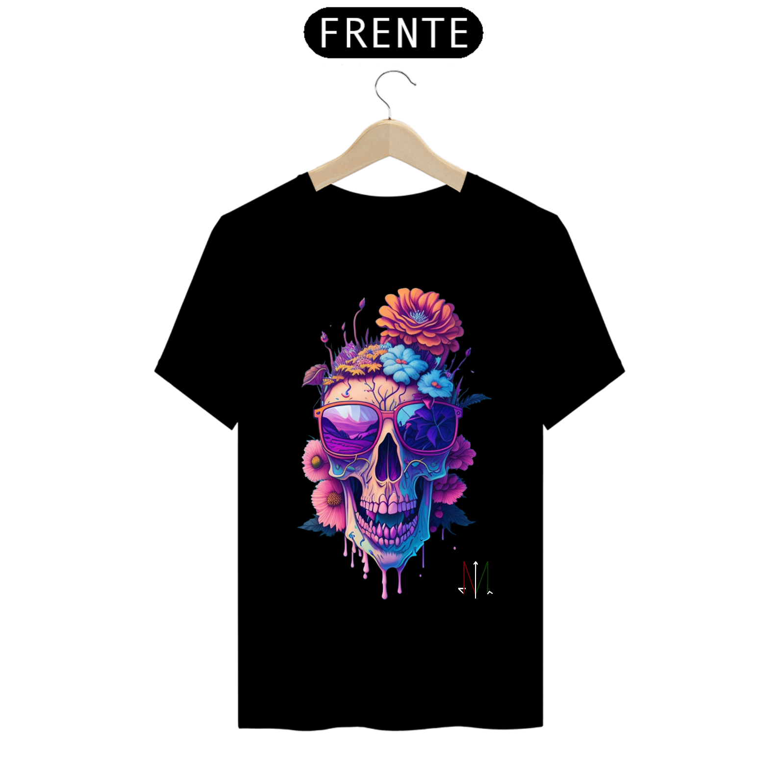 camiseta street MN CAVEIRA 