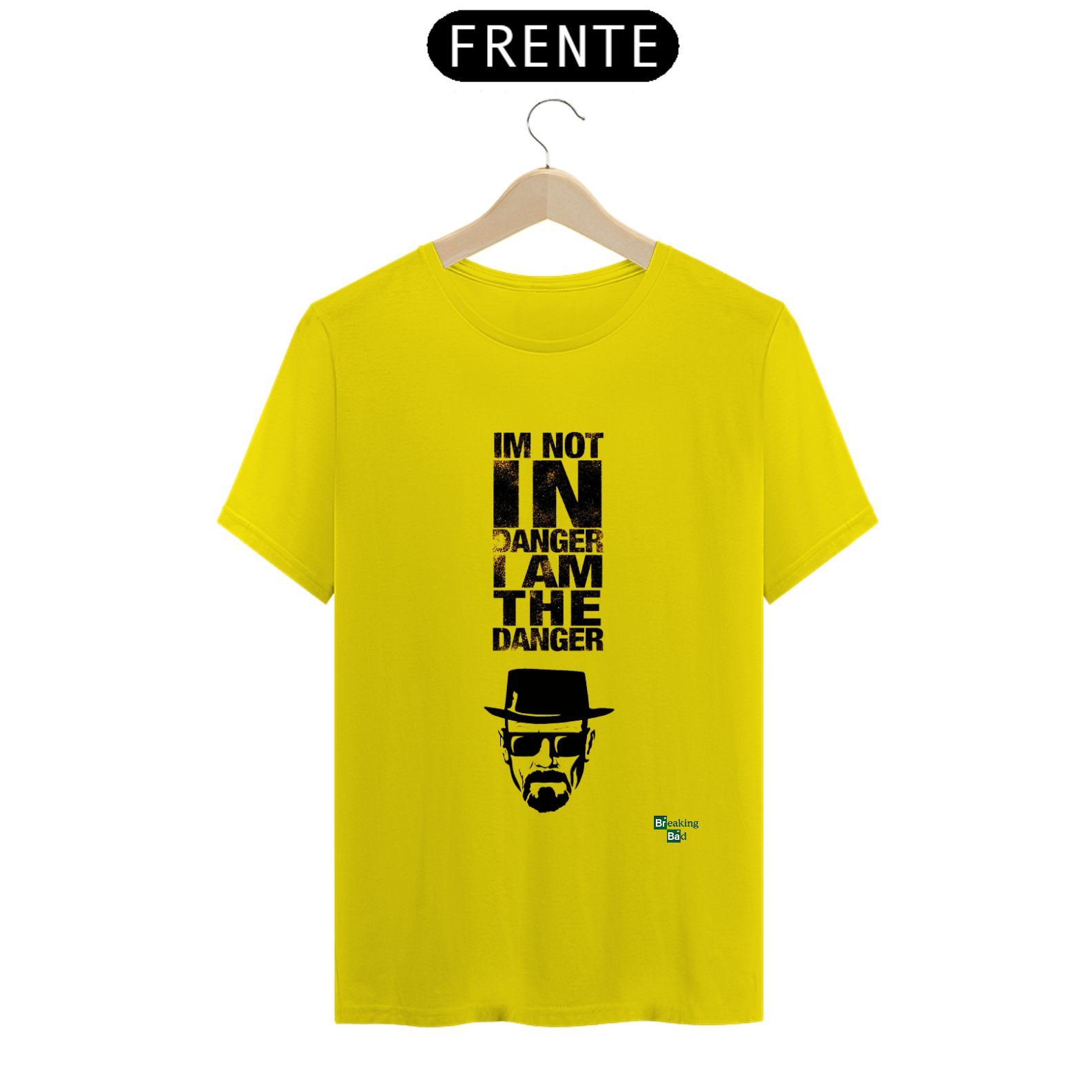 Camiseta Breaking Bad Eu Sou O Perigo