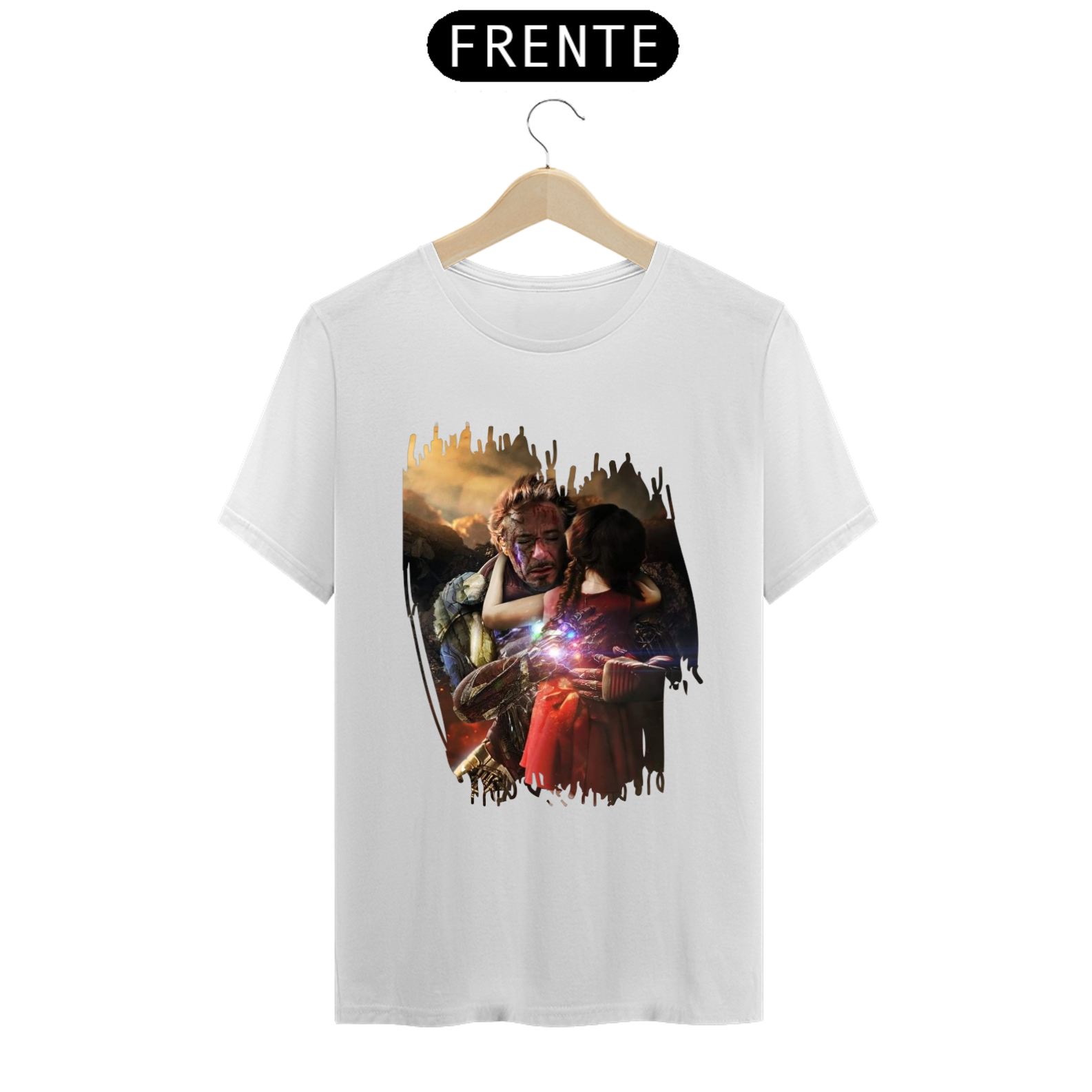 Camiseta Homem de Ferro