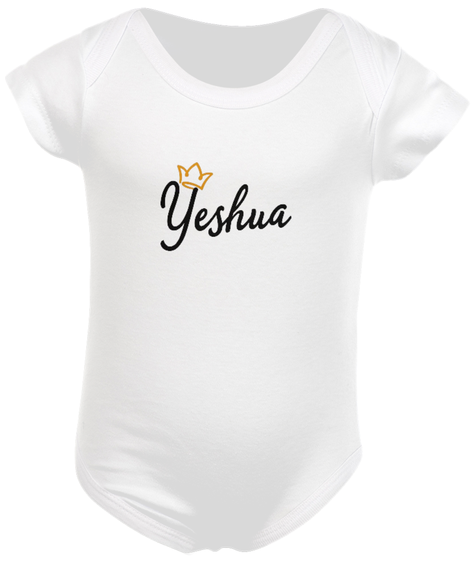 Nome do produto  Body Infantil gospel, ``Yeshua´´ modelo 5