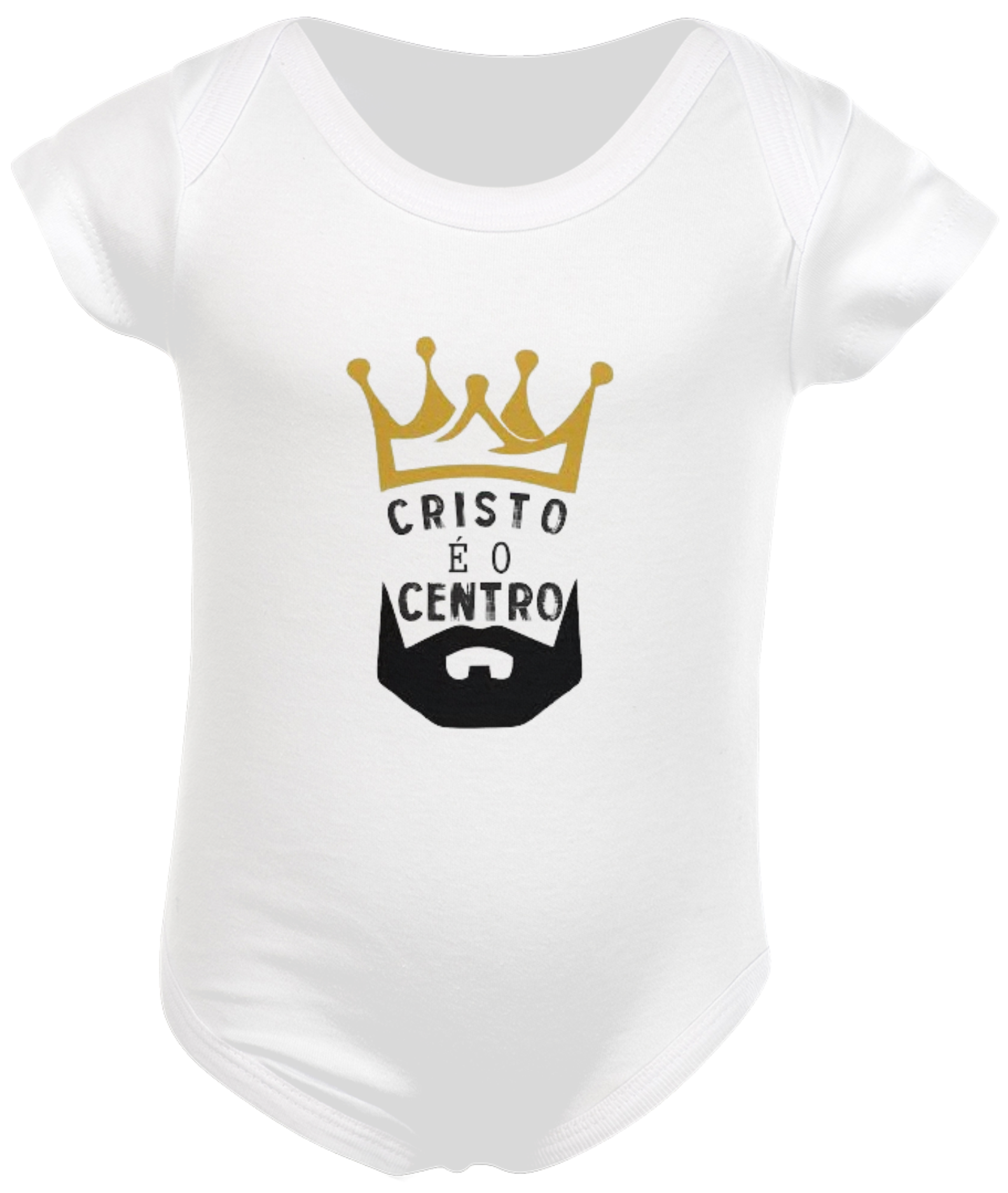 Nome do produto  Body infantil gospel, ´´Nada poderá nos separar´´