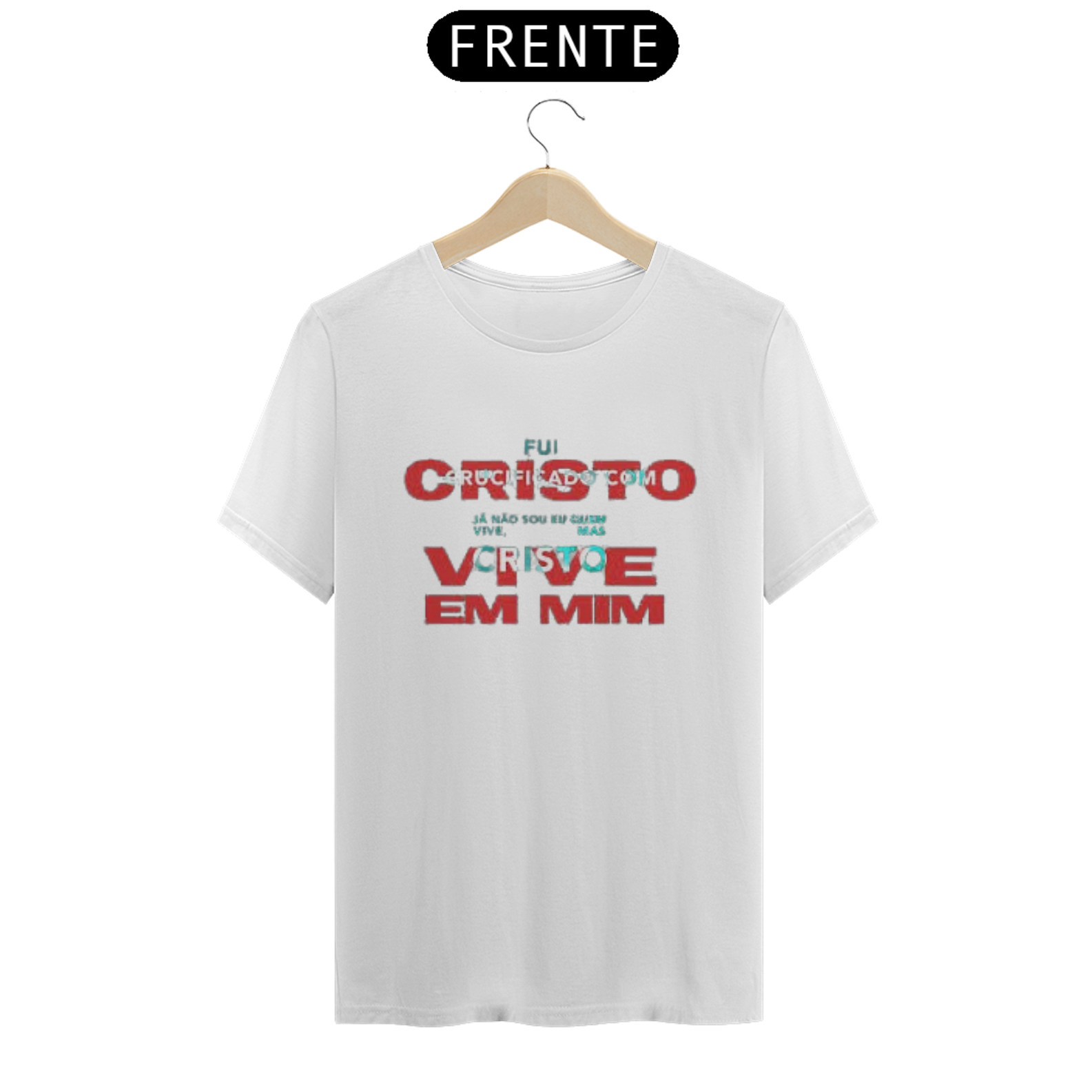Nome do produto  Camisa gosple, ``Cristo vive em mim´´ modelo 7