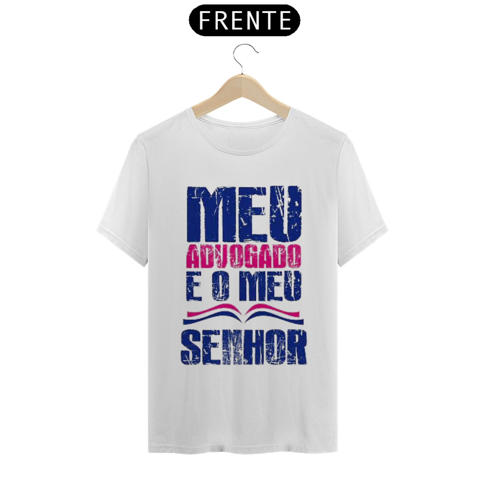 Nome do produto  Camisa gospel, ``Meu advogado é o senhor´´