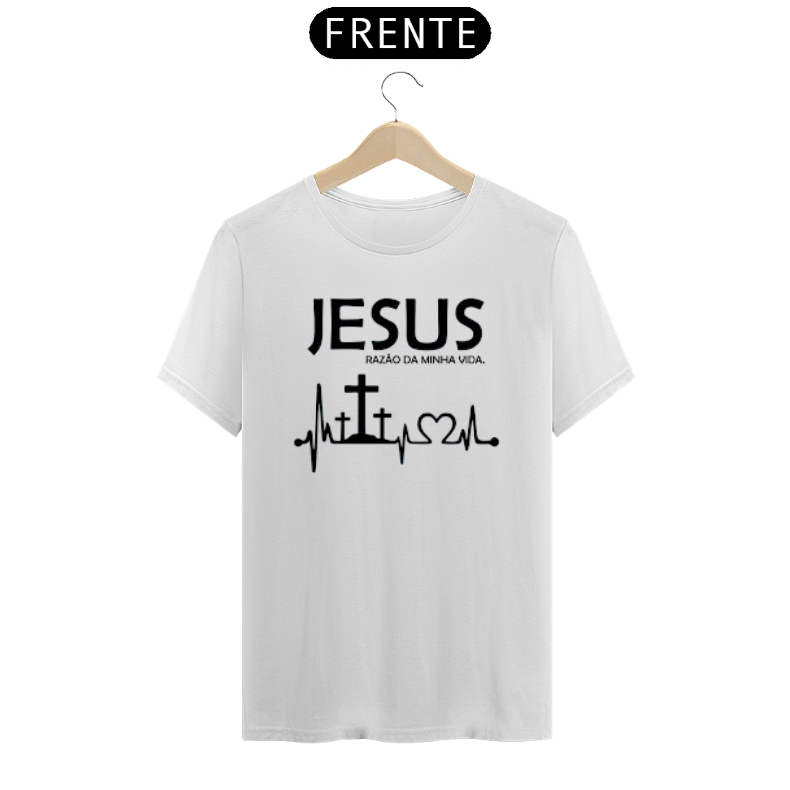 Nome do produto  Camisa gsospel, Jesus meu tudo modelo 1
