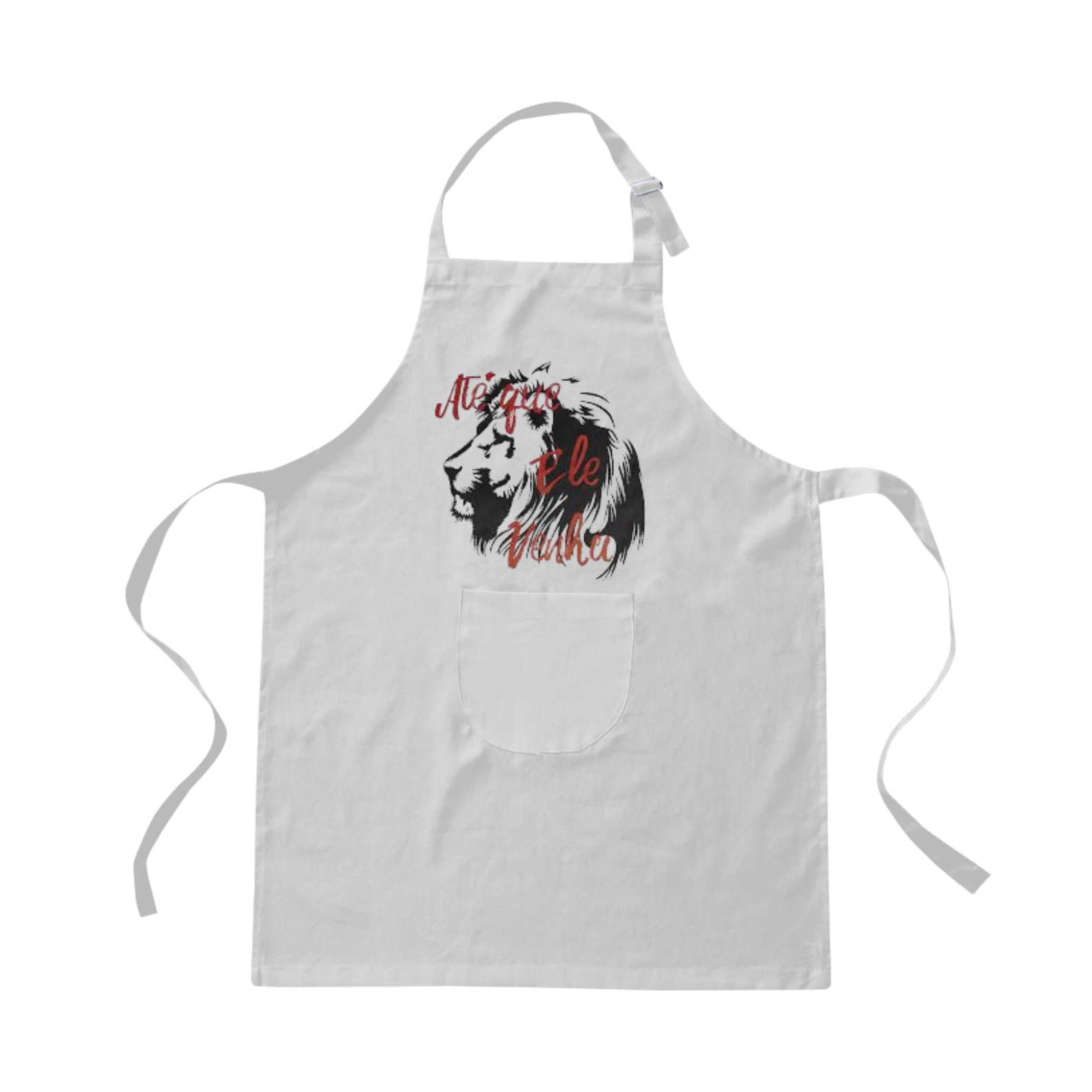 Nome do produto  Avental gospel, ``Até que ele venha´´ modelo 1