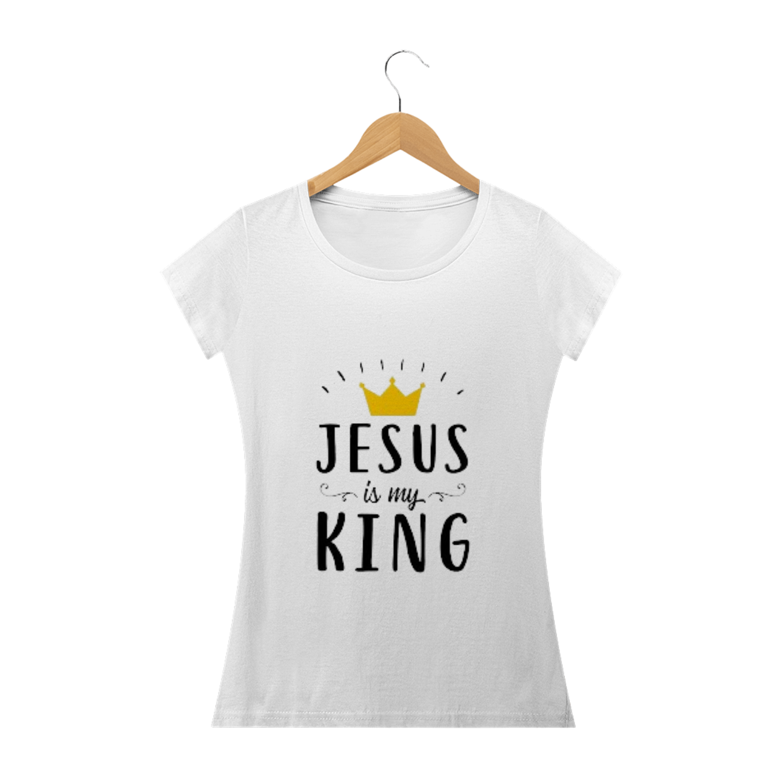 Nome do produto  Baby Long gospel, ``Jesus is king´´ modelo 5