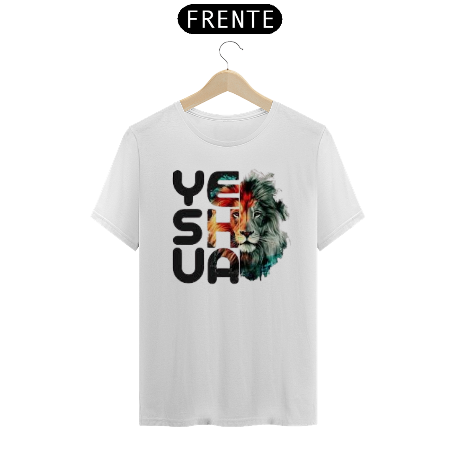 Nome do produto  Camisa gospel, ``Yeshua´´ modelo 1 