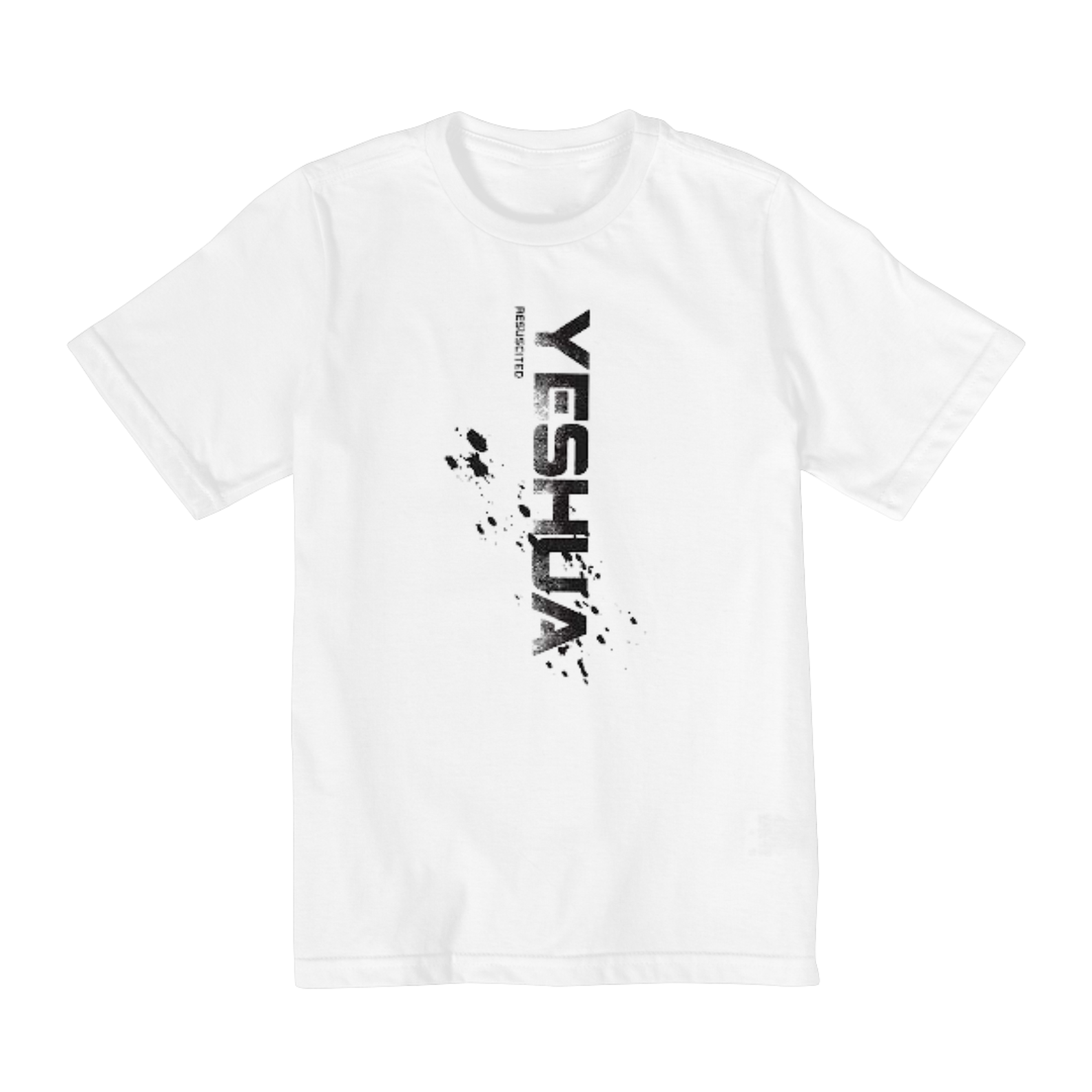 Nome do produto  Camisa Infantil gospel (10 A 14), ``Yeshua´´ modelo 3