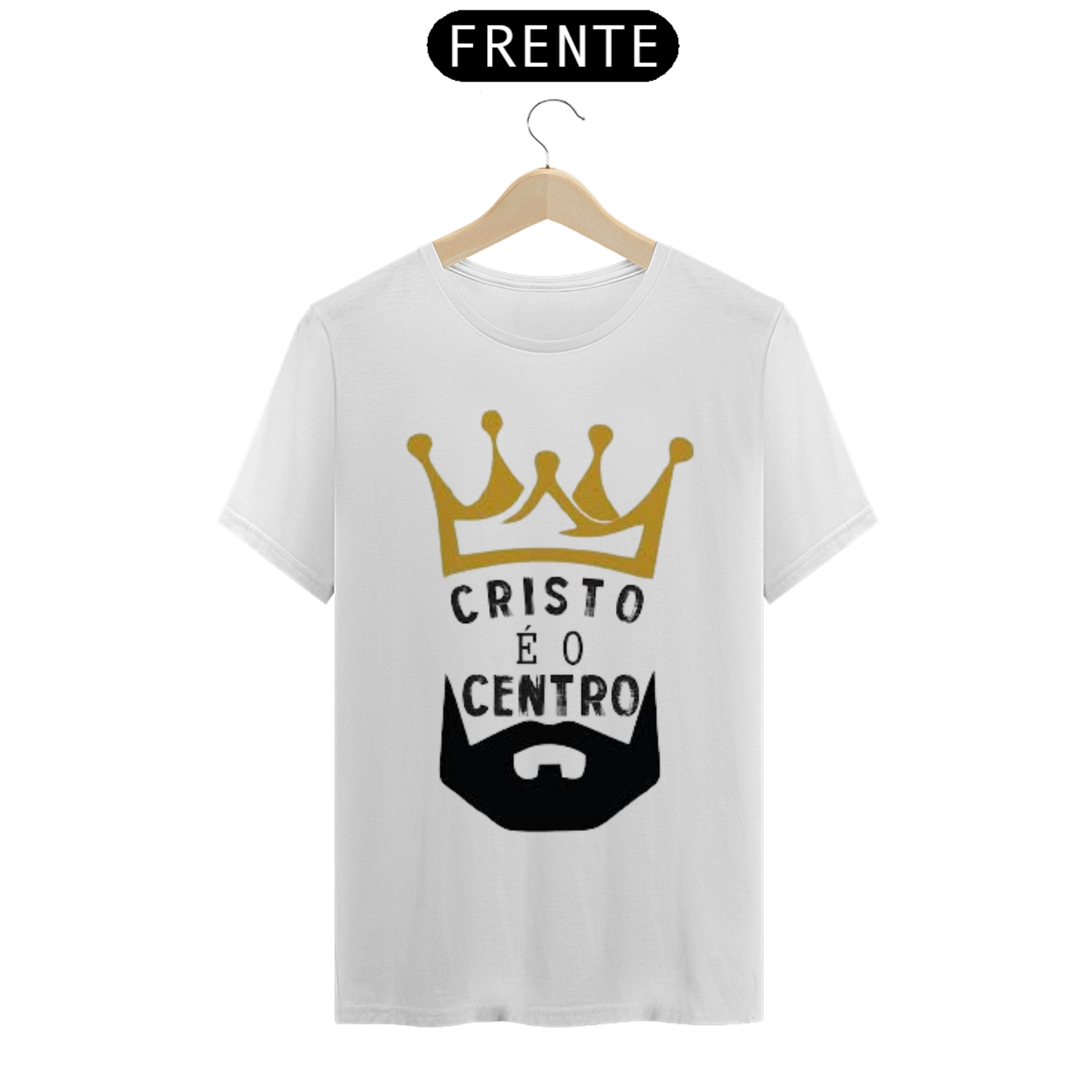 Nome do produto  Camisa gospel, ´´Cristo é o centro´´
