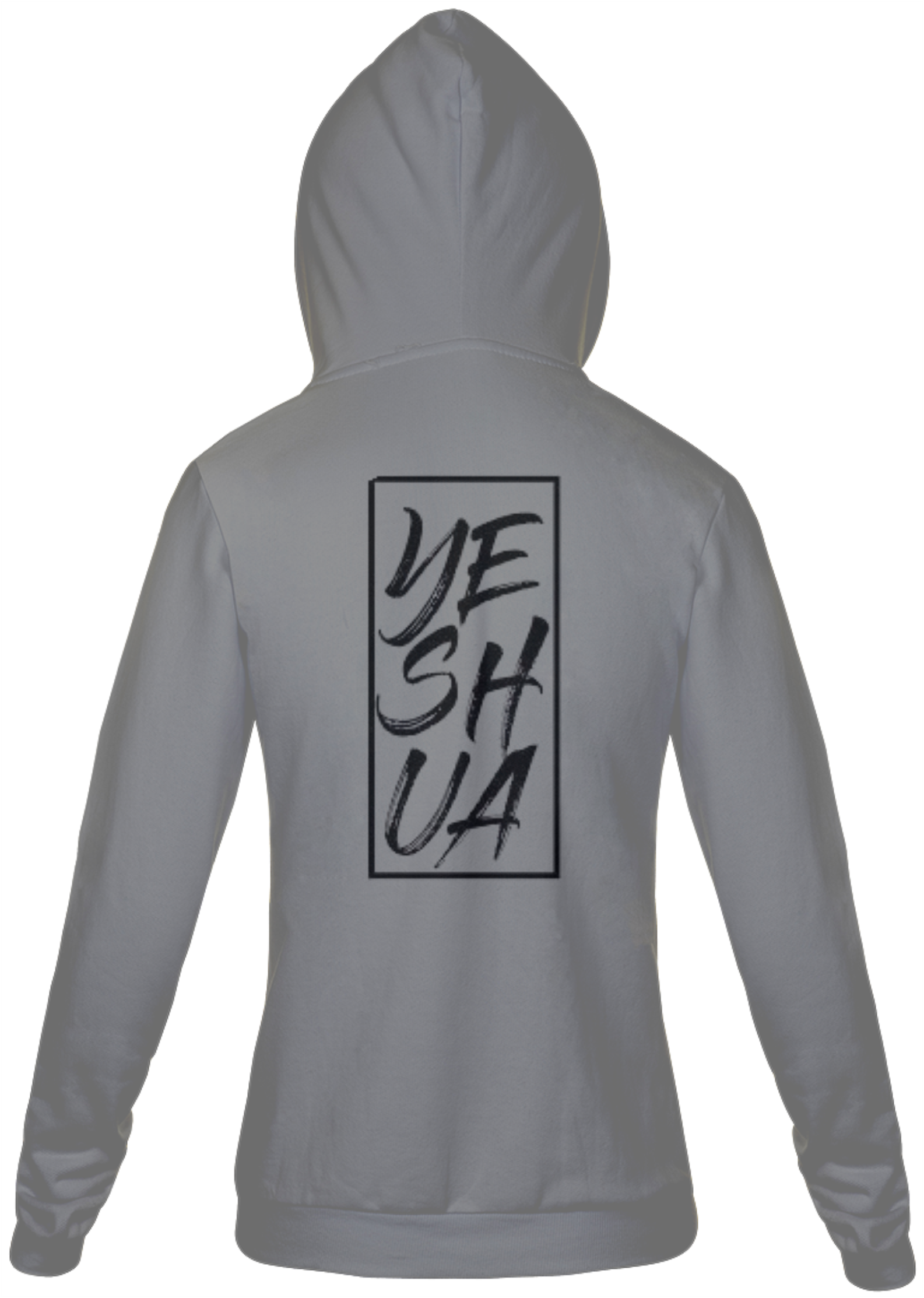 Nome do produto  Moletom com Zíper gospel, ```Yeshua´´ modelo 2