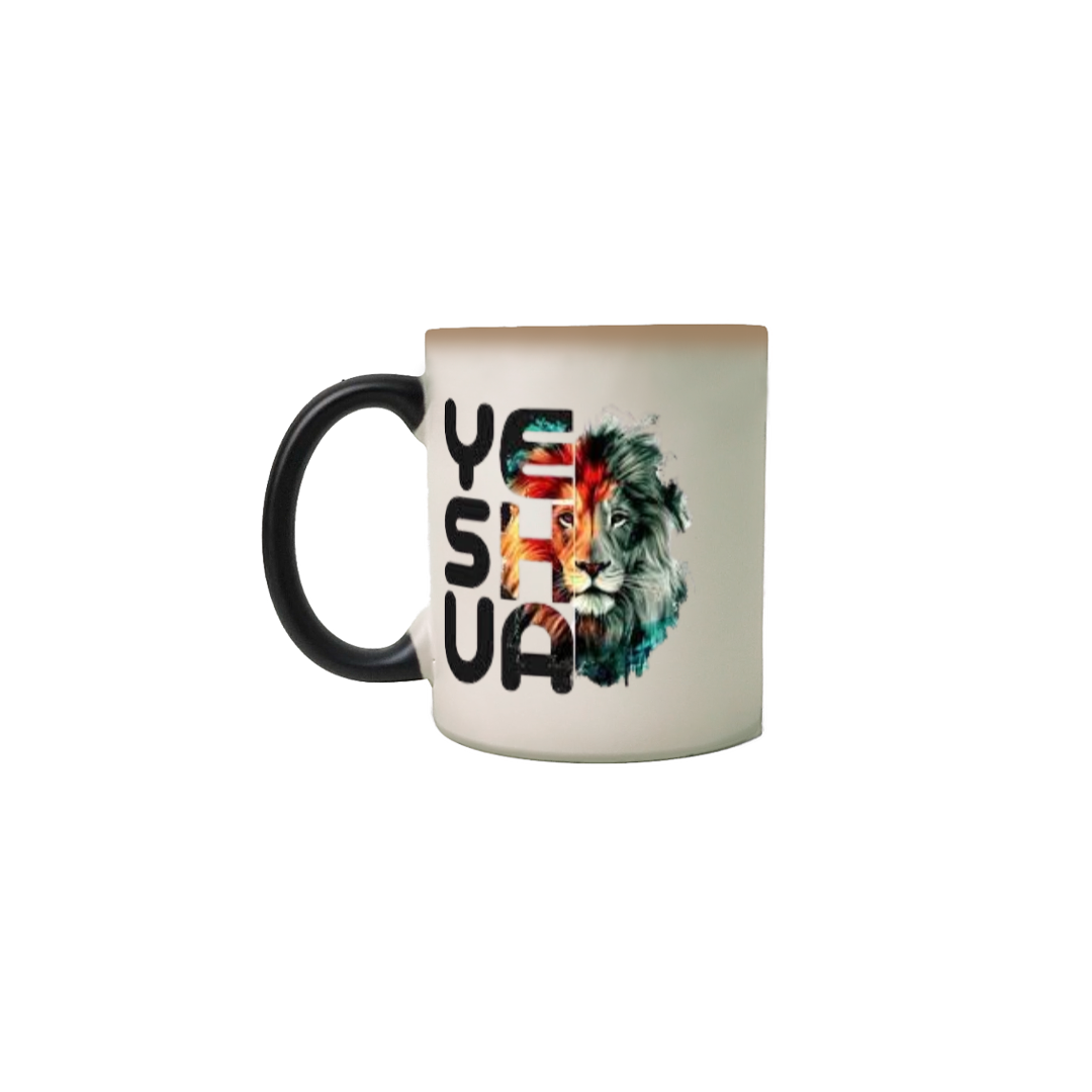 Nome do produto  Caneca Mágica gospel, ``Yeshua´´ modelo 1