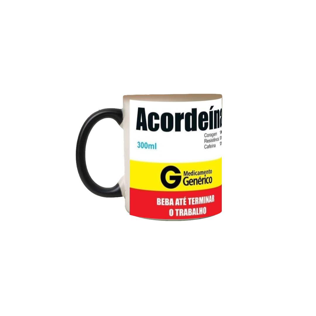 Nome do produto  Caneca Mágica, para tomar ao trabalho, modelo 1