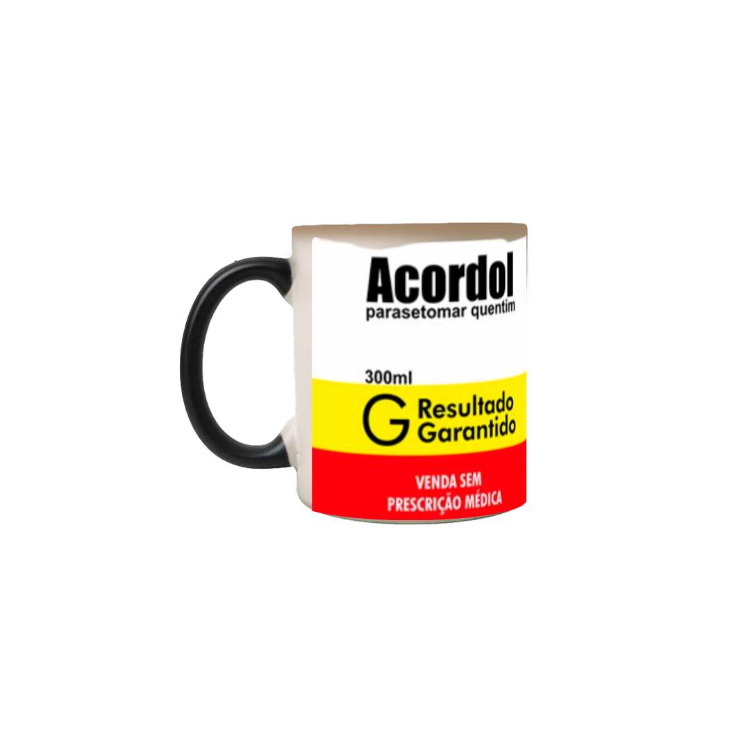 Nome do produto  Caneca Mágica, para tomar ao trabalho, modelo 2