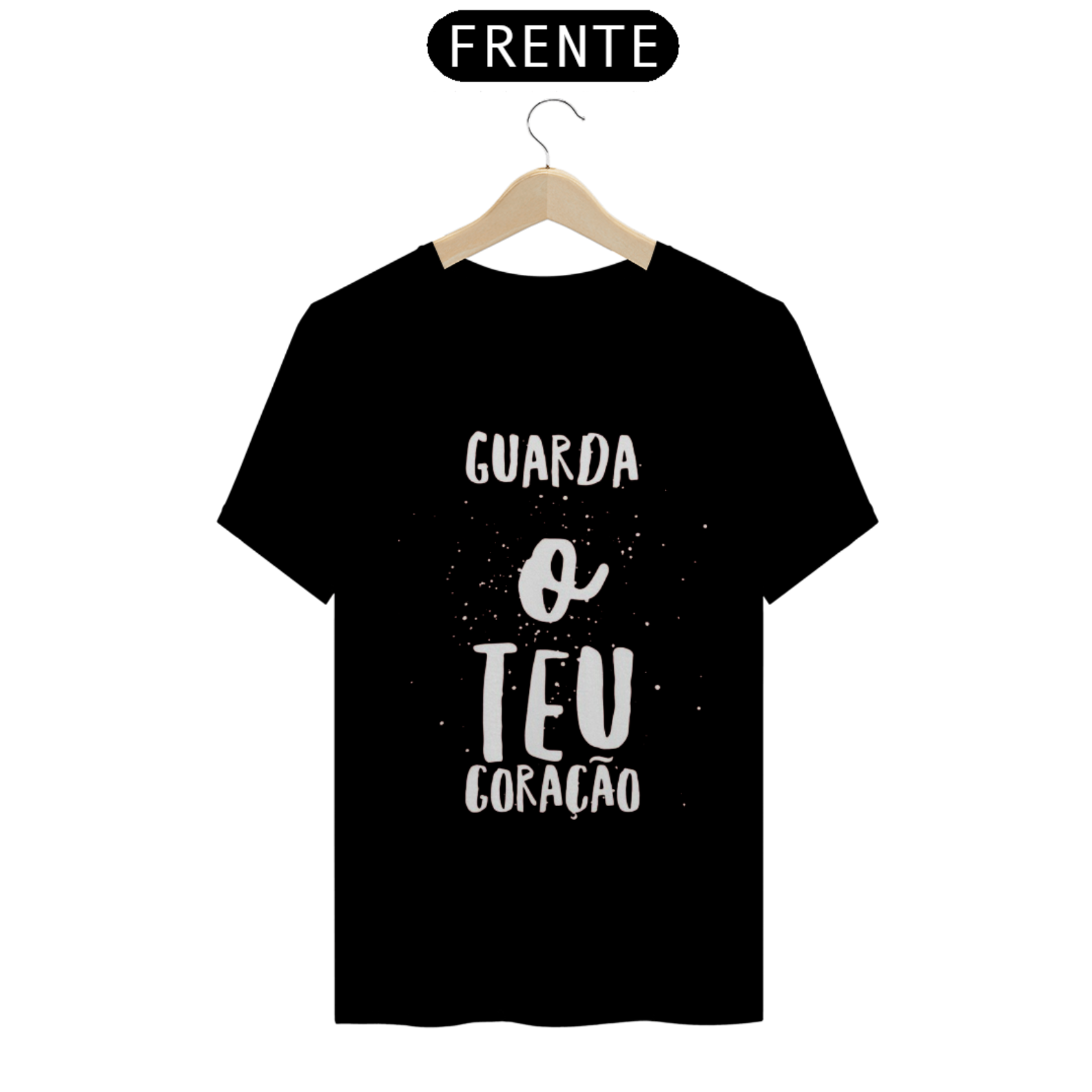Nome do produto  Camisa gospel, ``Guarde o teu coração´´ modelo 2 