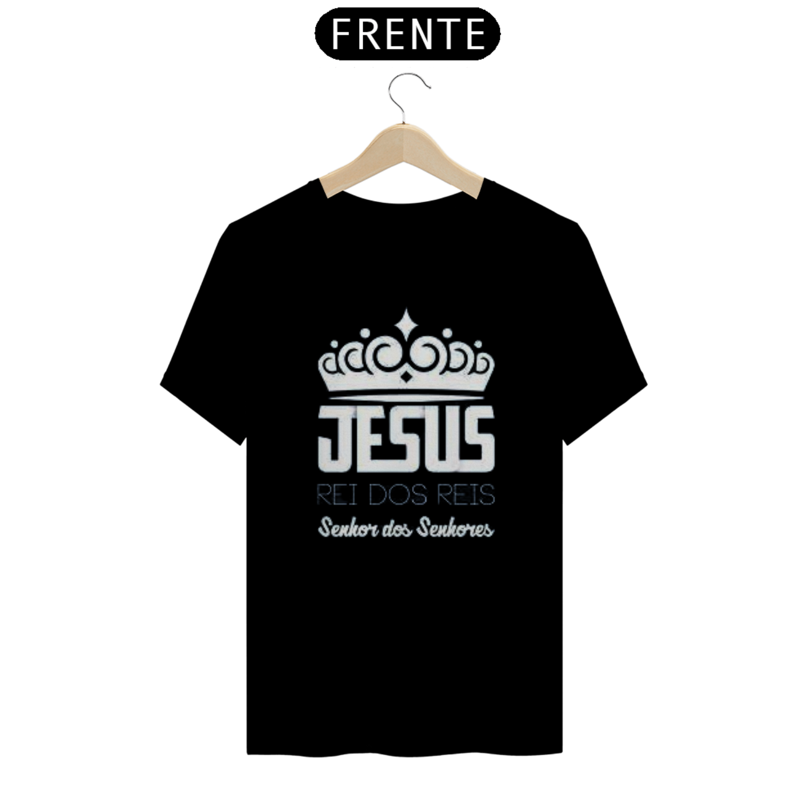 Nome do produto  Camisa gospel, ``Jesus reis dos reis´´ modelo 7
