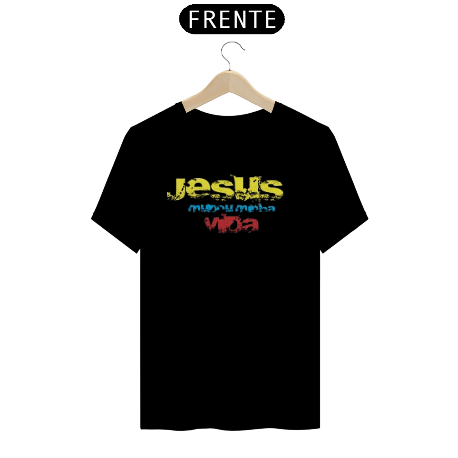 Nome do produto  Camisa gospel, Jesus meu tudo modelo  2