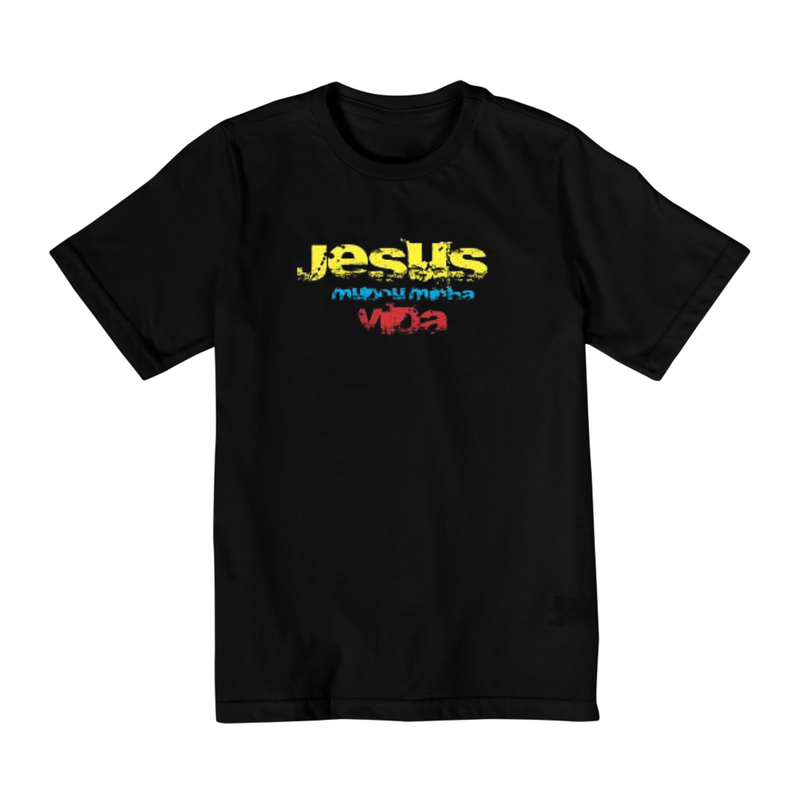 Nome do produto  Camisa Infantil gospel (2 A 8), modelo 2