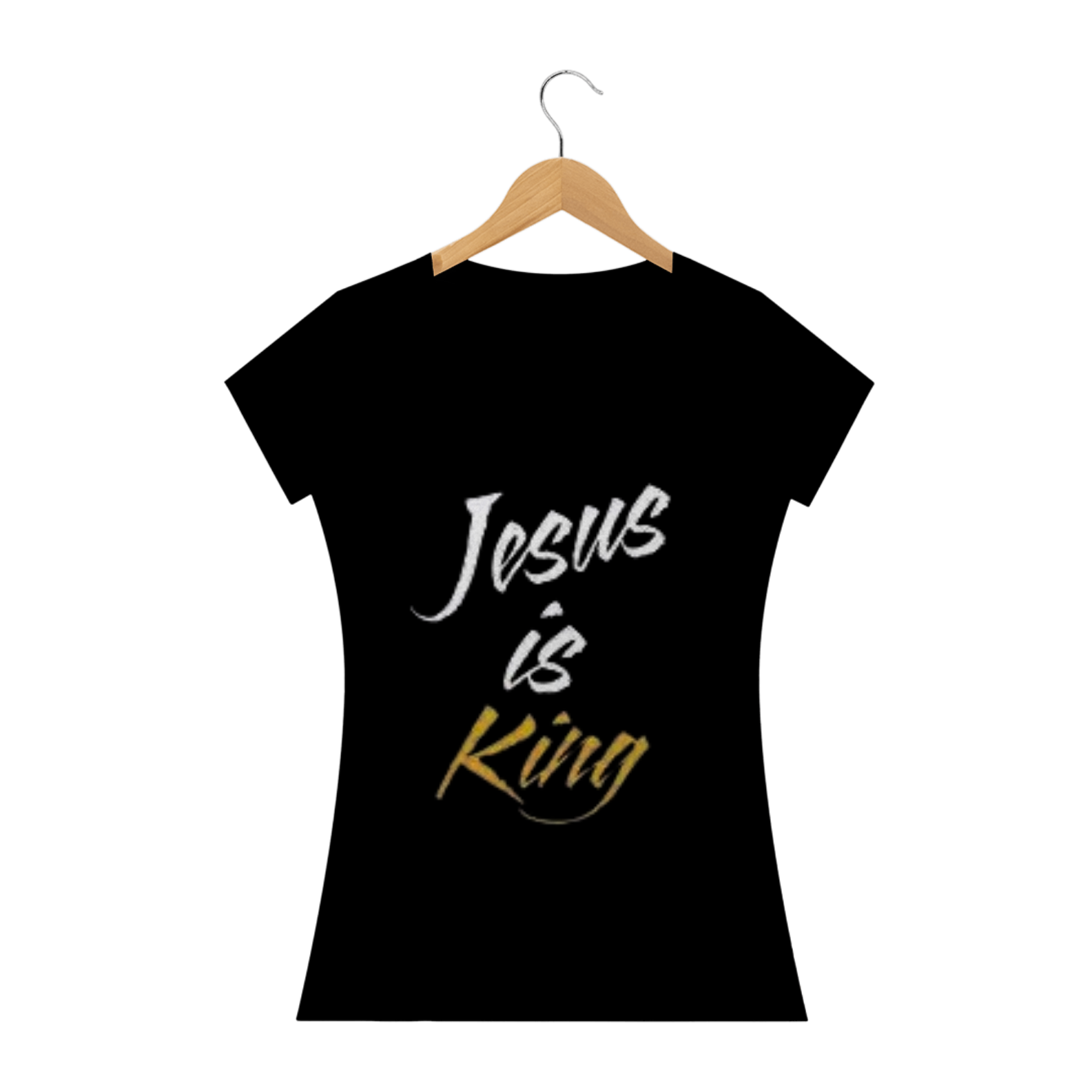 Nome do produto  Baby Long gospel, ``Jesus is king´´ modelo 9