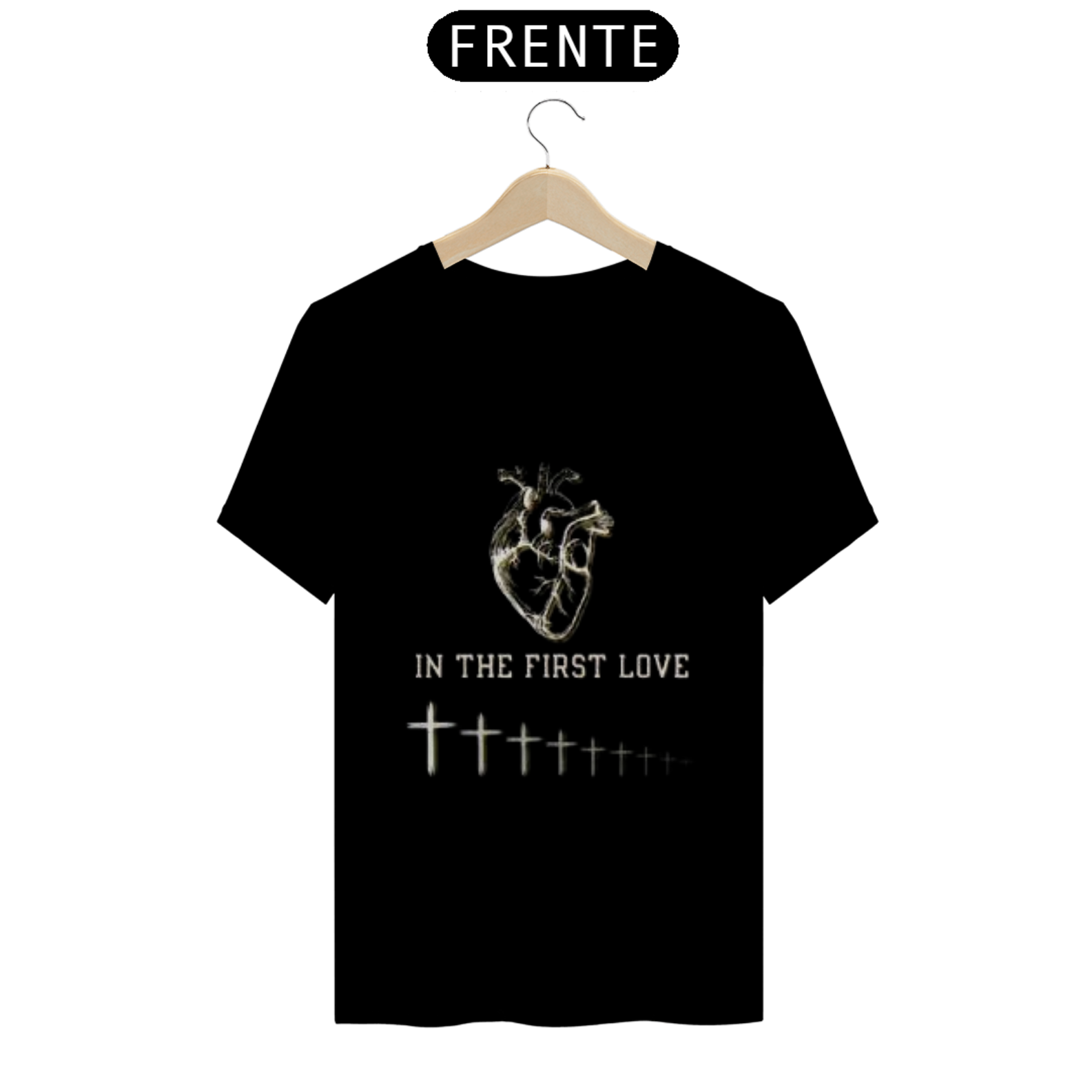 Nome do produto  Camisa gospel, ``In first love´´