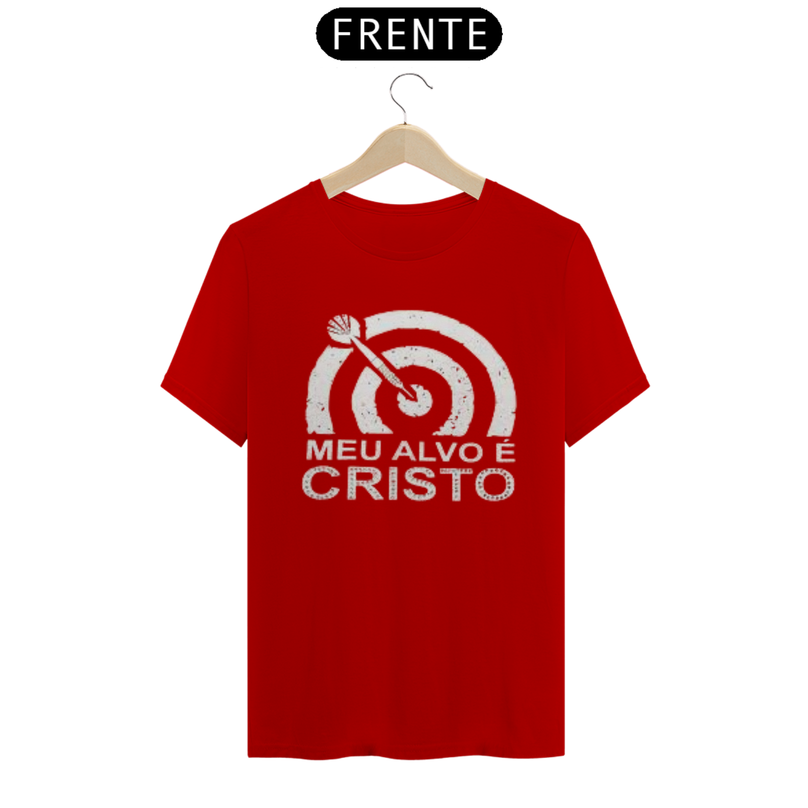 Nome do produto  Camisa gospel, ``Meu alvo é cristo´´ modelo 2