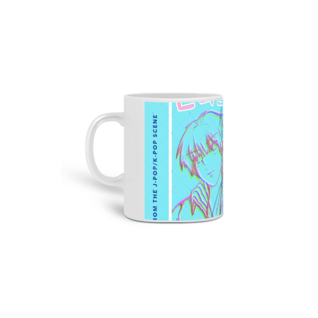 caneca menino de anime
