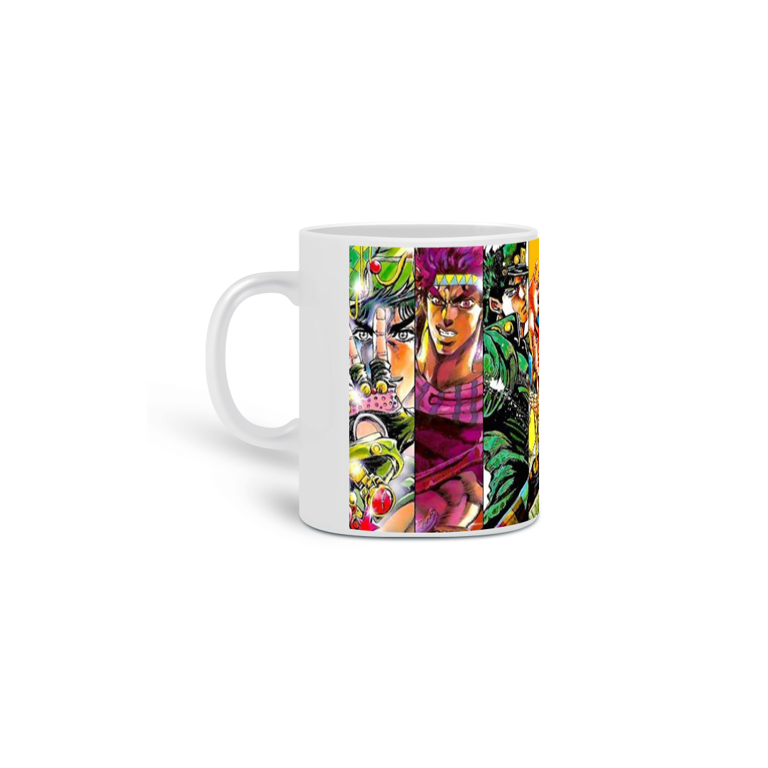 caneca jojo anime
