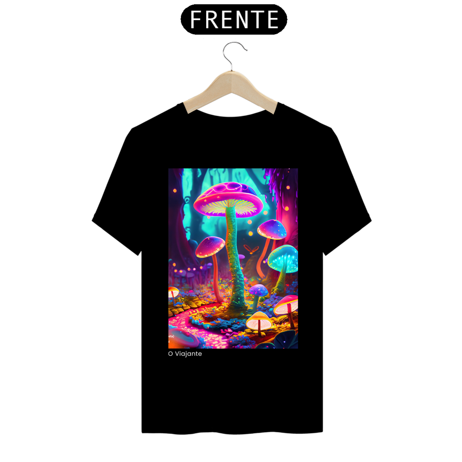 Camisa T-Shirt Cogumelos