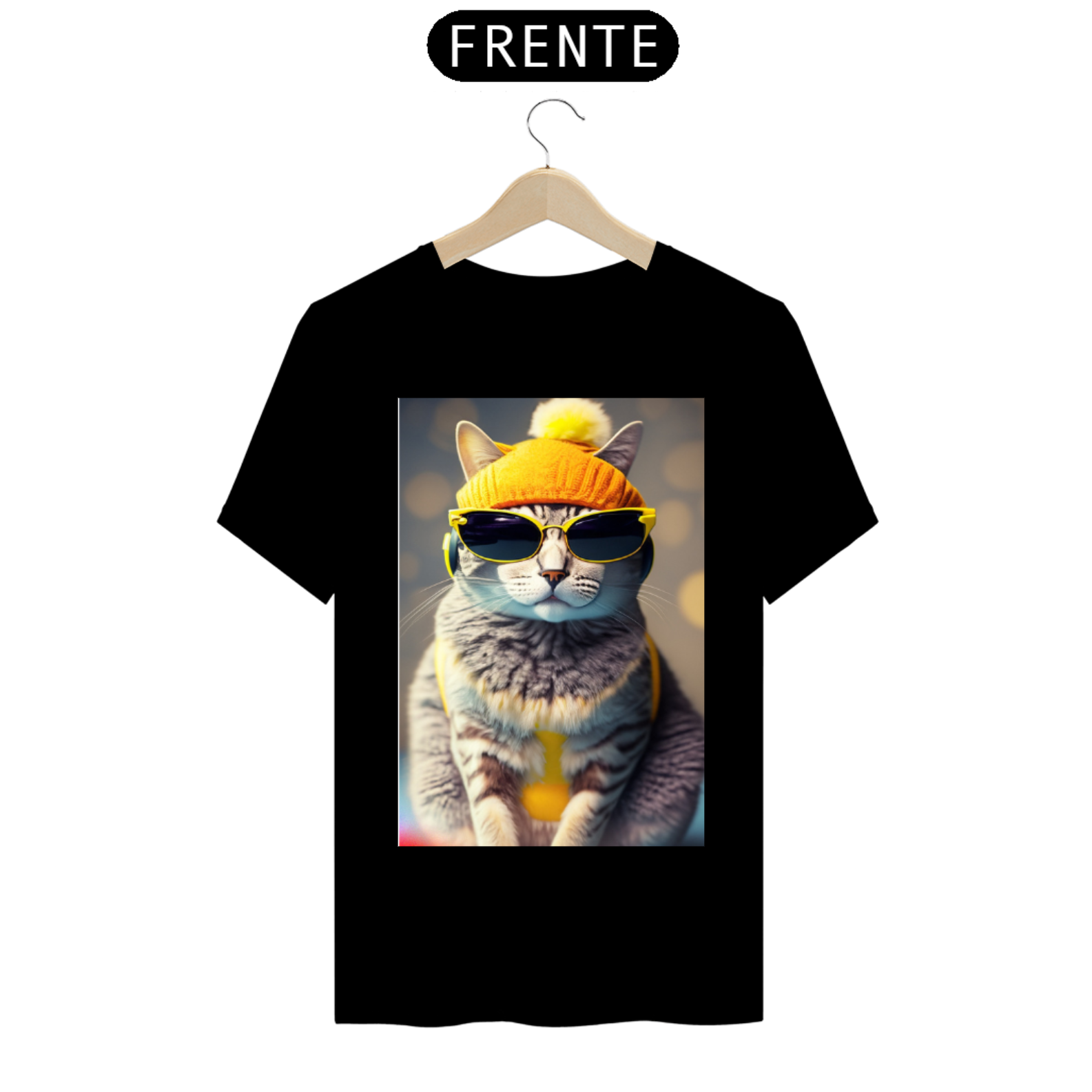 Camisa T_Shirt Prime Gato Vida loka