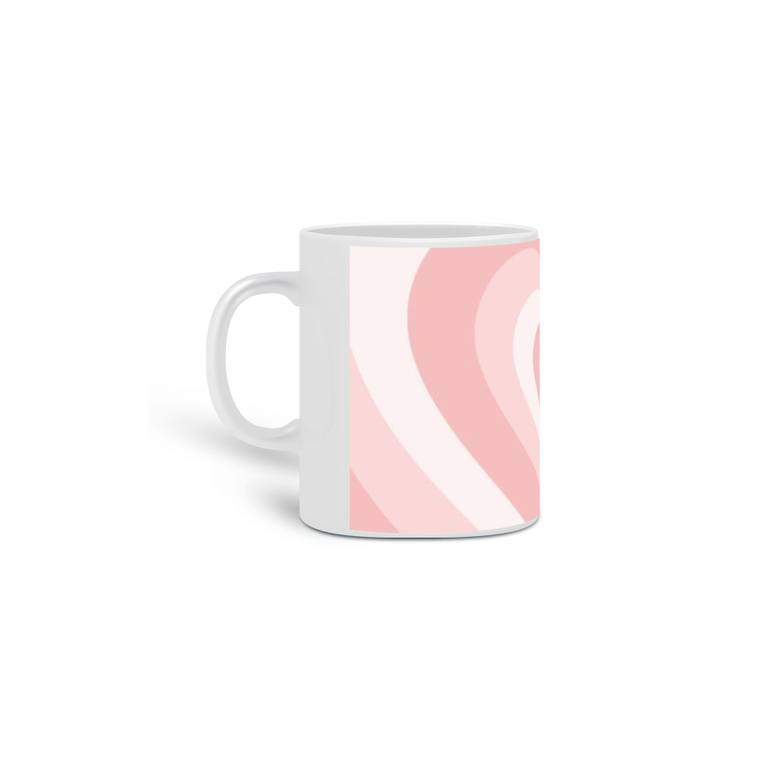 caneca de coração
