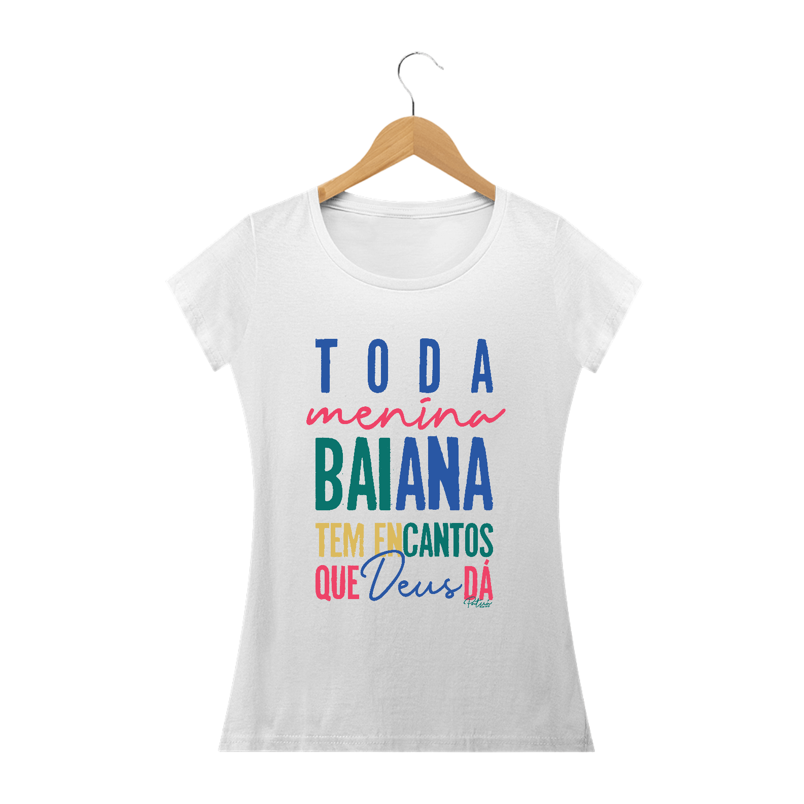 BABY LOOK MENINA BAIANA - PREMIUM