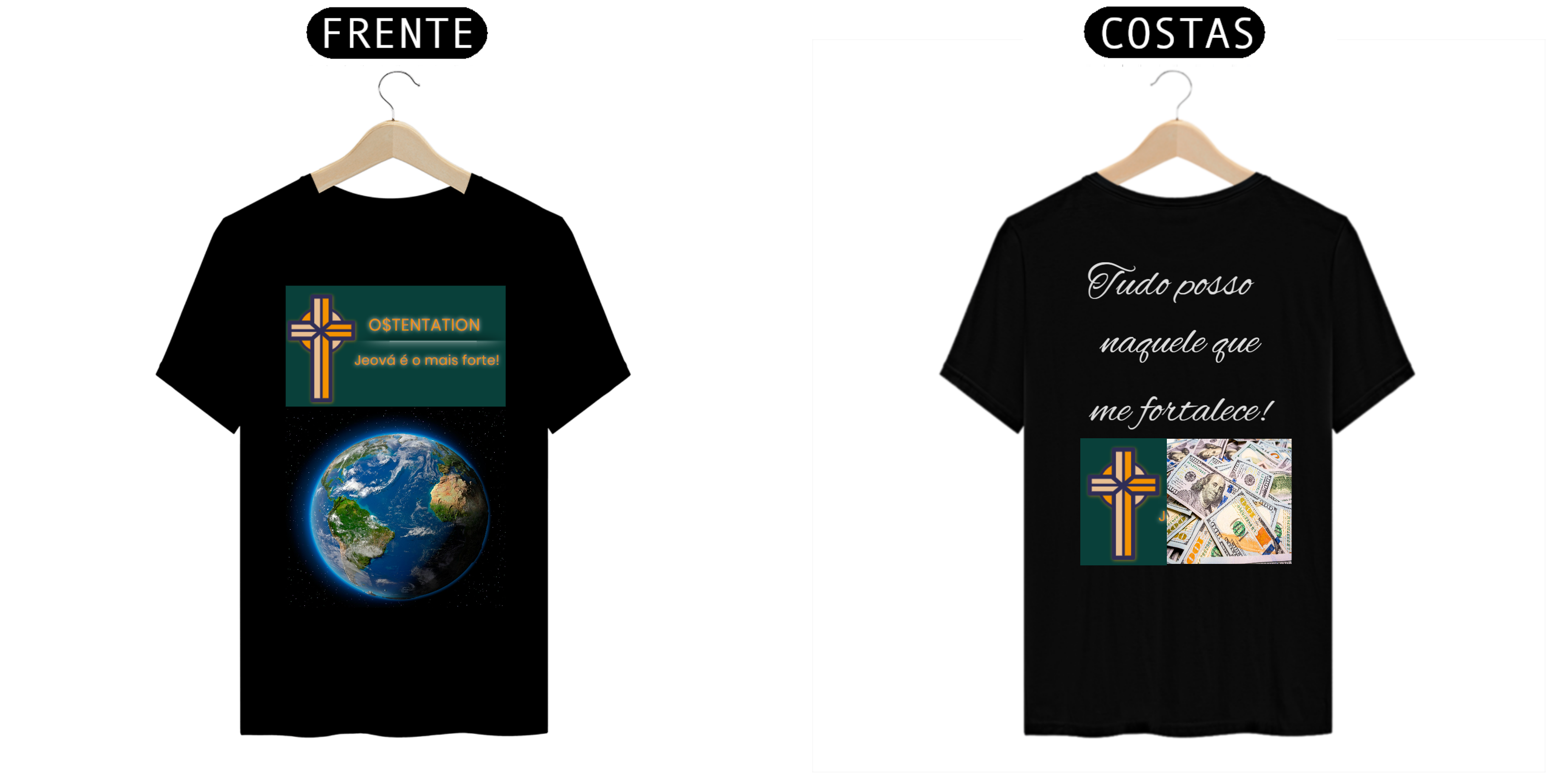 Nome do produto  Tudo posso naquele que me fortalece.