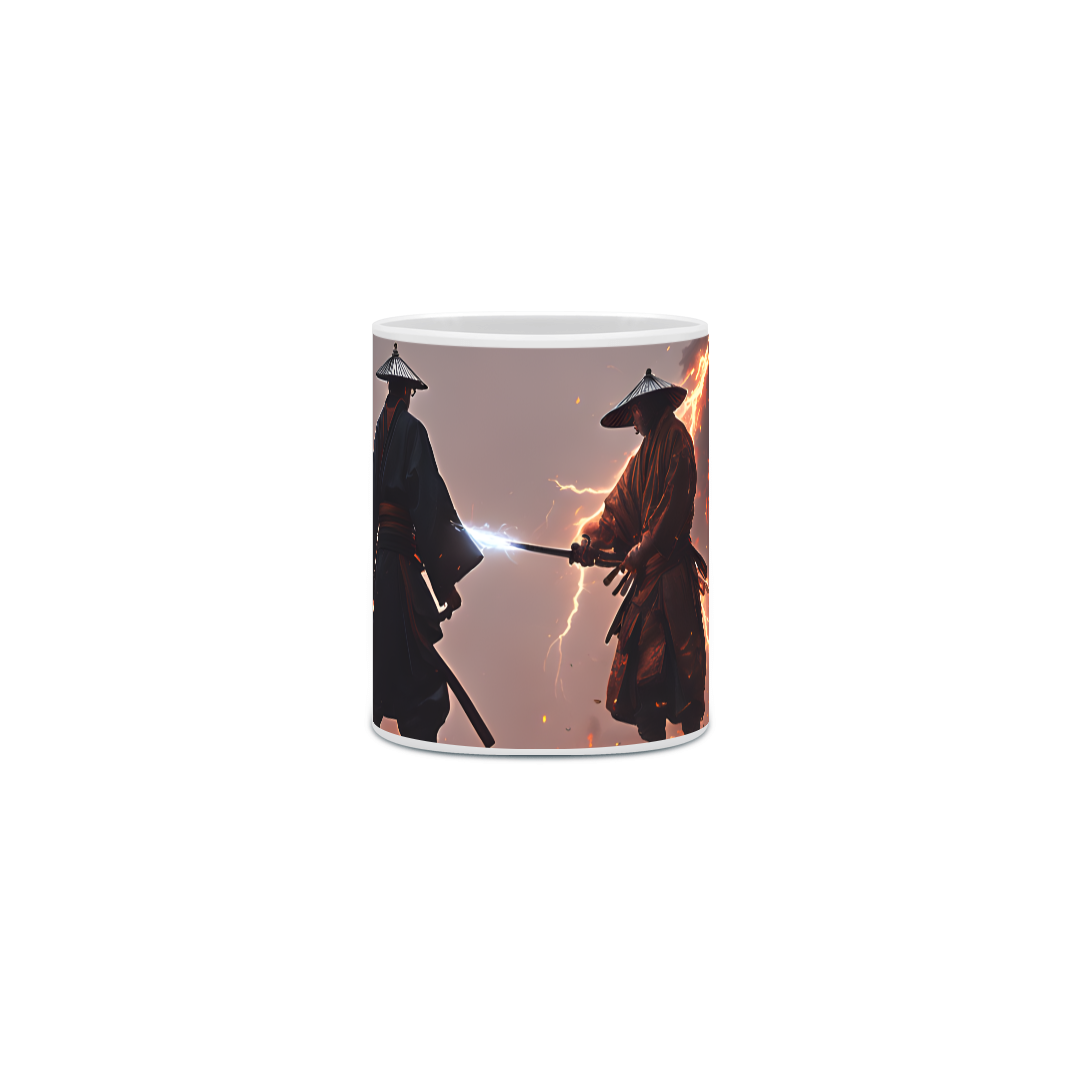 Caneca Duelo de Samurais