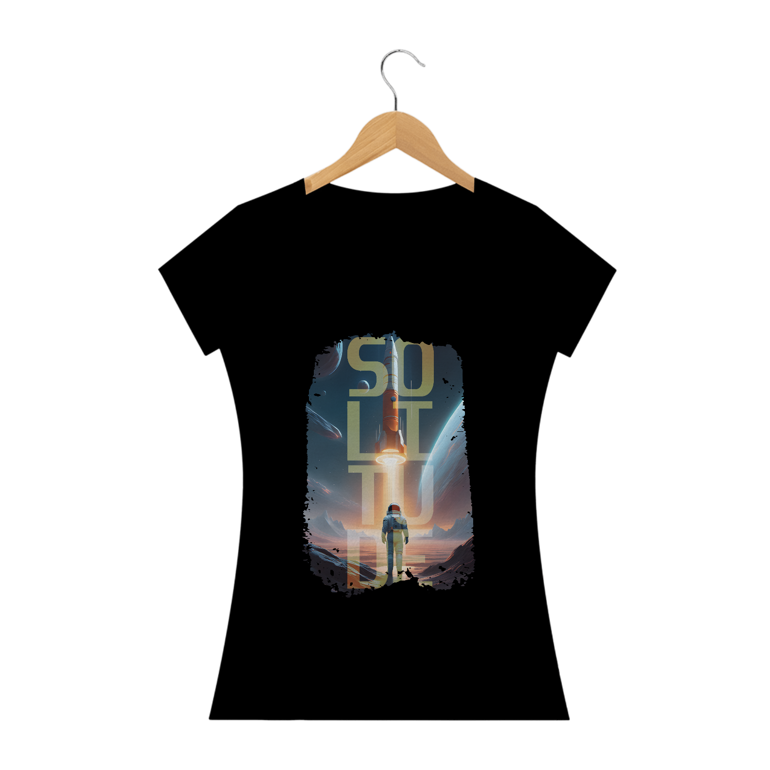 Camiseta Feminina Solitude