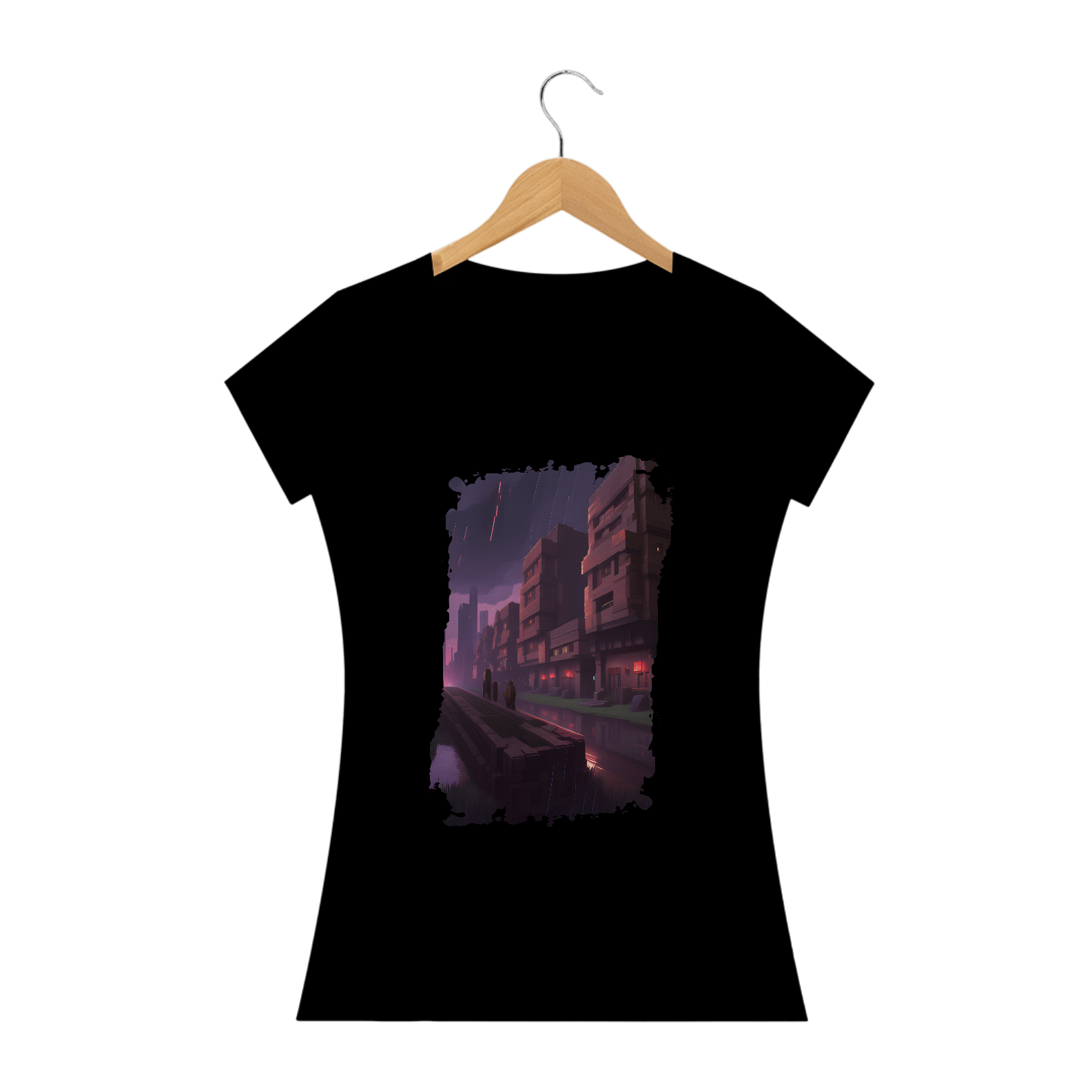 Camiseta Feminina Cidadela Sombria