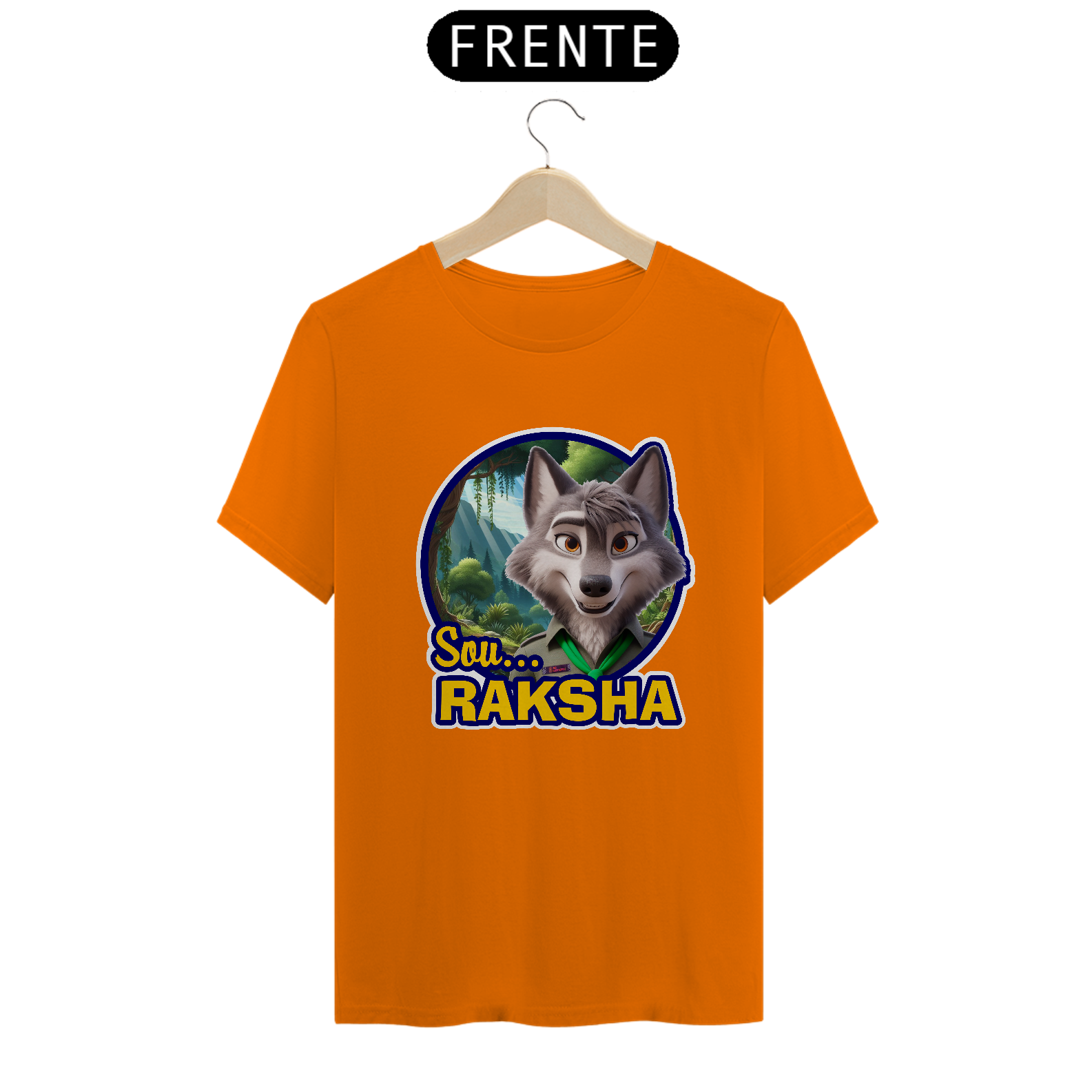 Camiseta personagens da Jângal - Raksha