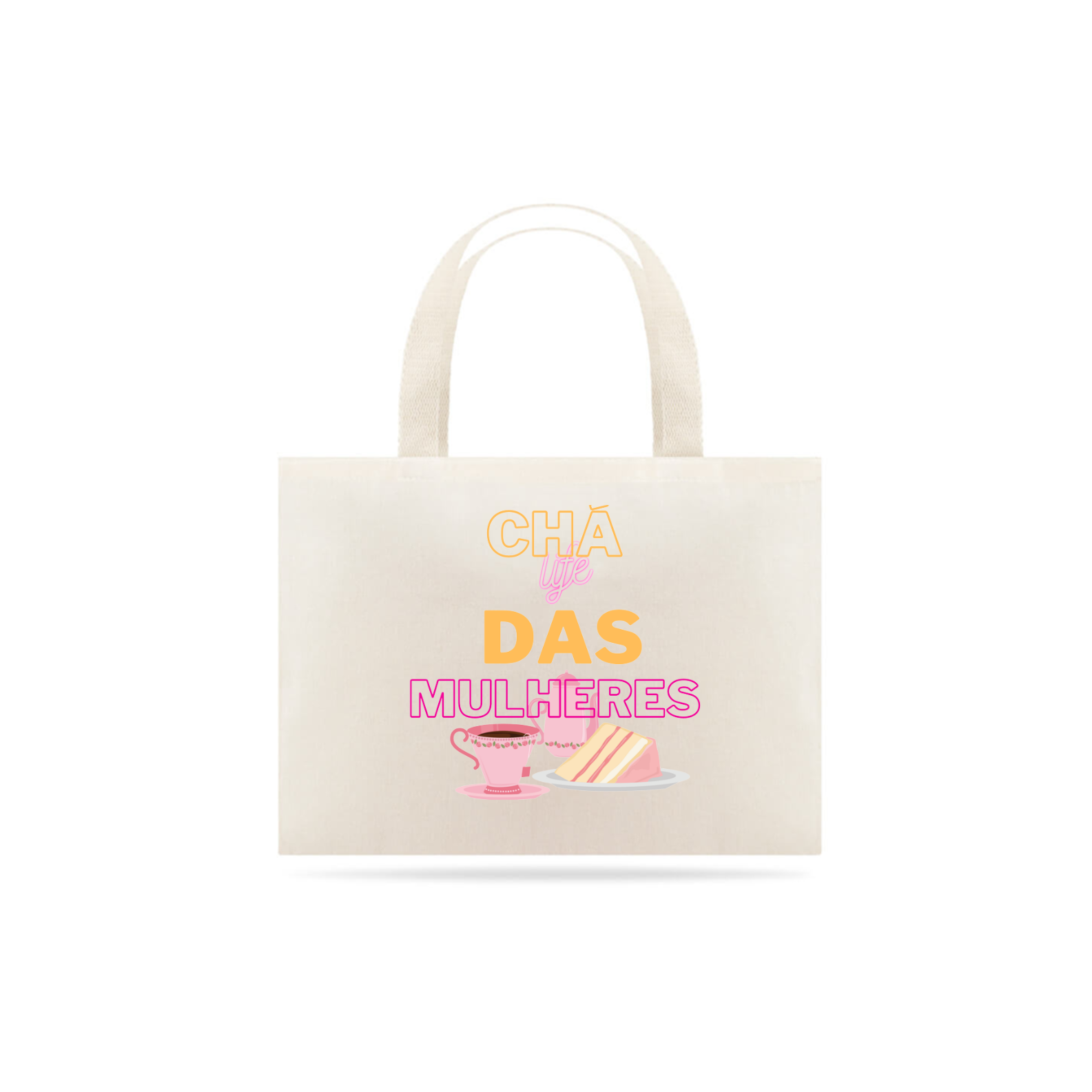 bolsa para presente chá das mulheres