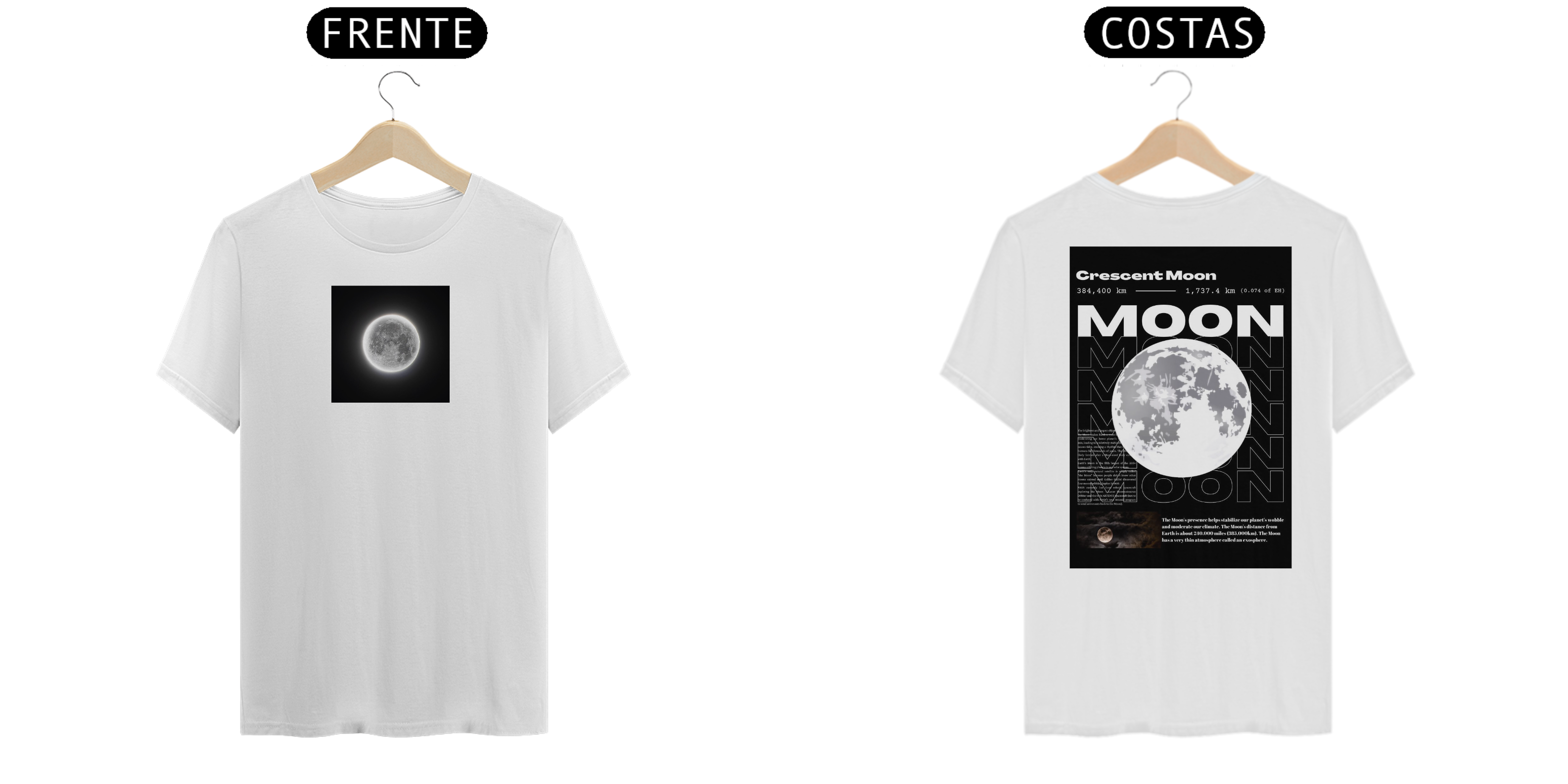 Nome do produto: CAMISETA MOON
